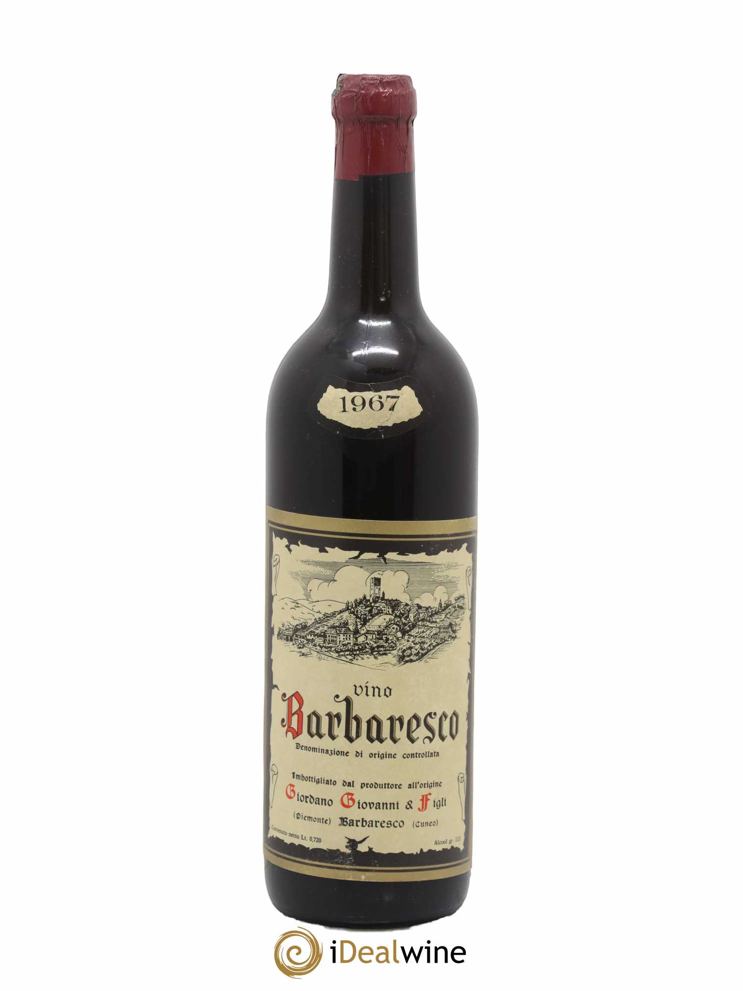 Barbaresco DOCG Giordano Giovanni 1967 - Posten von 1 Flasche - 0
