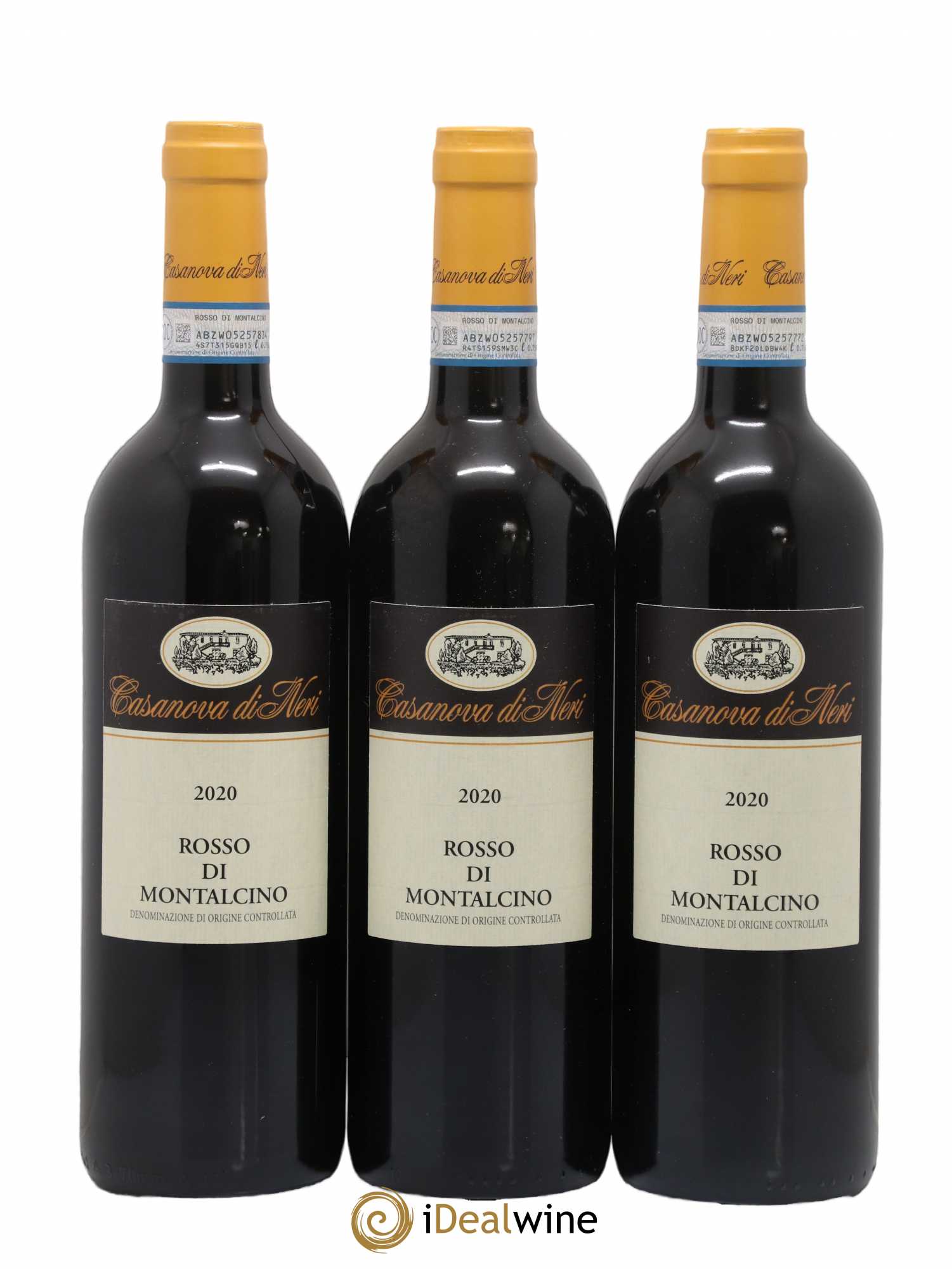 Rosso di Montalcino DOC Casanova di Neri 2020 - Lot de 6 bouteilles - 2