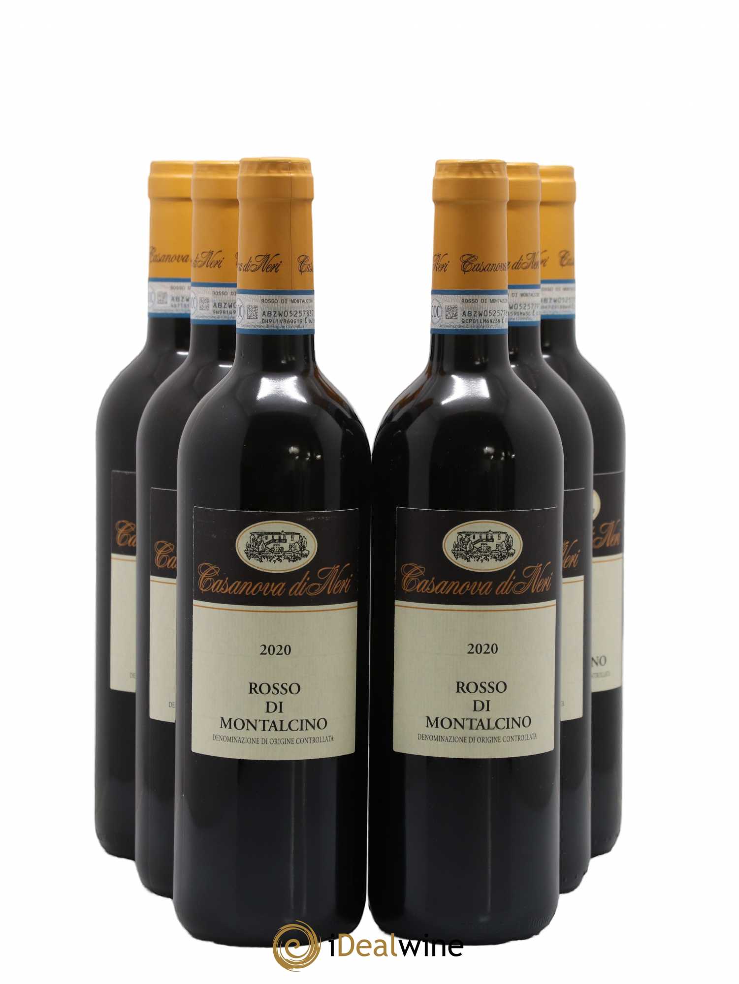 Rosso di Montalcino DOC Casanova di Neri 2020 - Lot de 6 bouteilles - 0