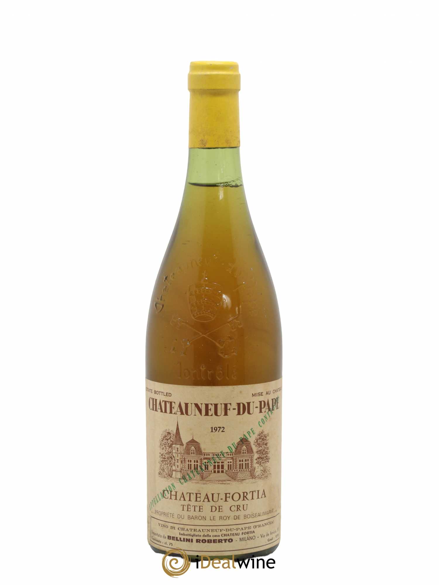 Châteauneuf-du-Pape Tete De Cru Chateau Fortia 1972 - Posten von 1 Flasche - 0