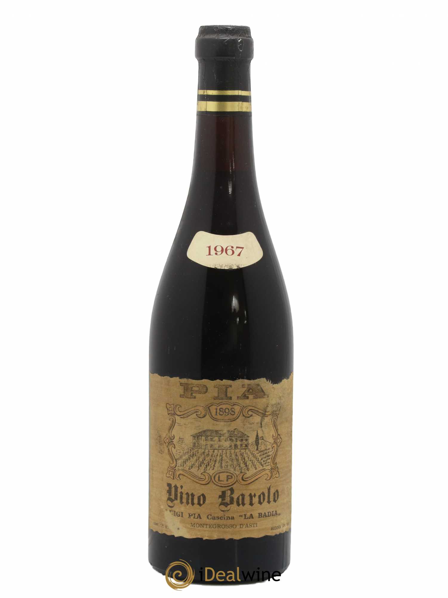 Barolo Pia Cascina La Badia 1967 - Posten von 1 Flasche - 0