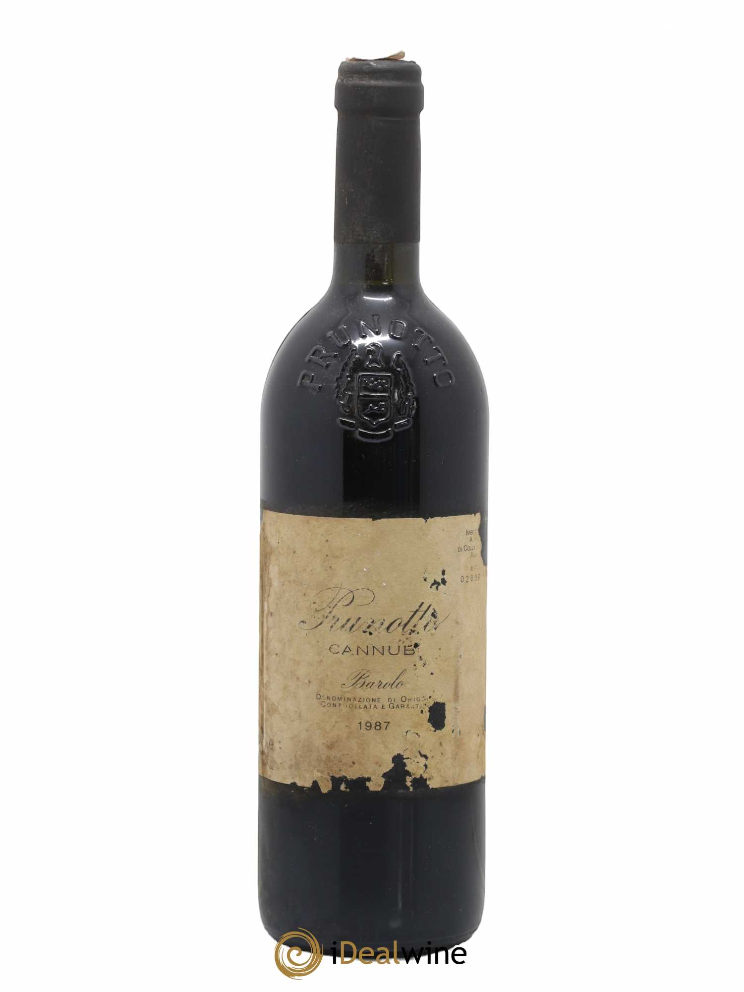 Barolo Prunotto Cannubi 1987 - Posten von 1 Flasche - 0