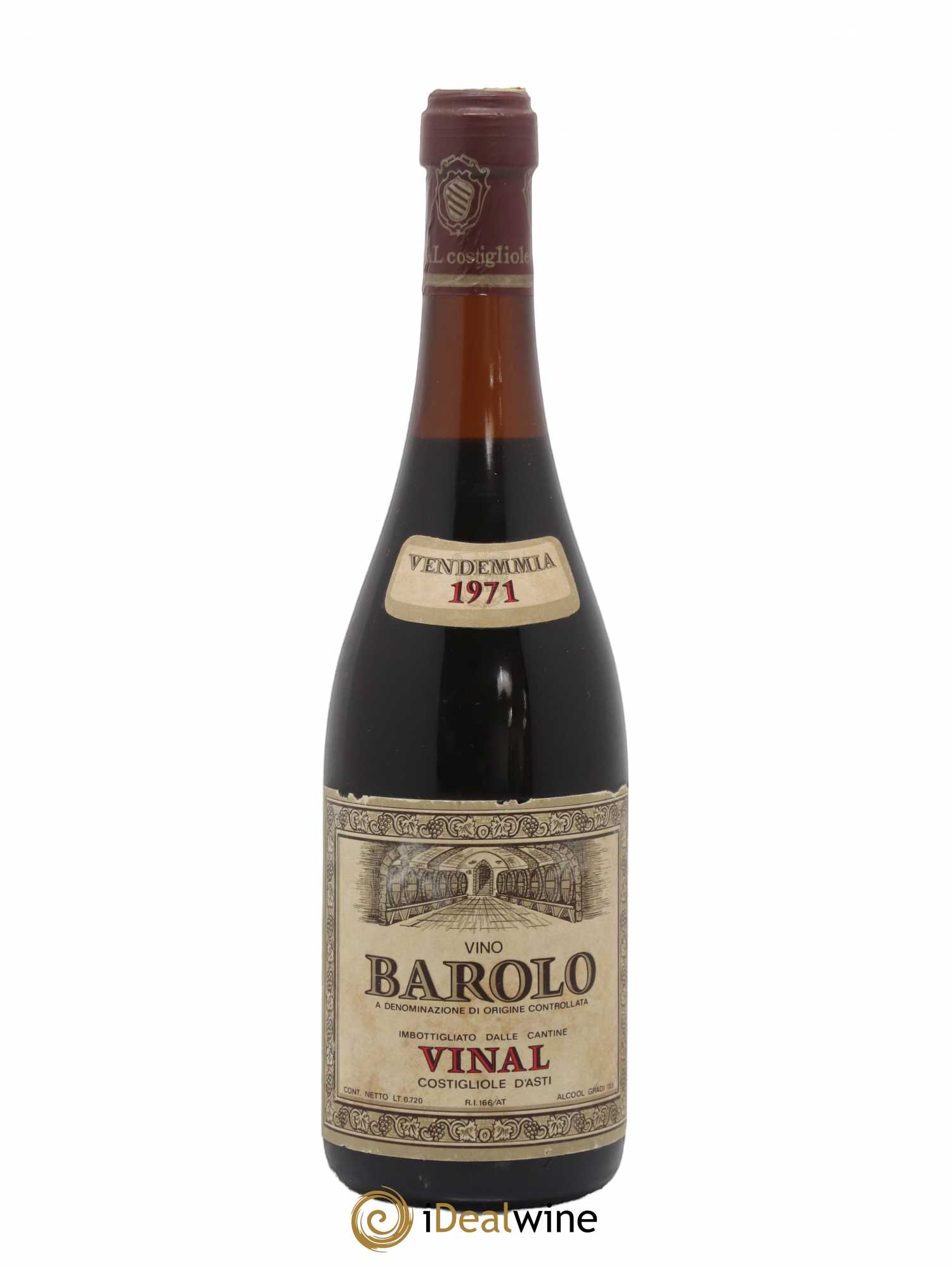 Barolo Vinal 1971 - Posten von 1 Flasche - 0