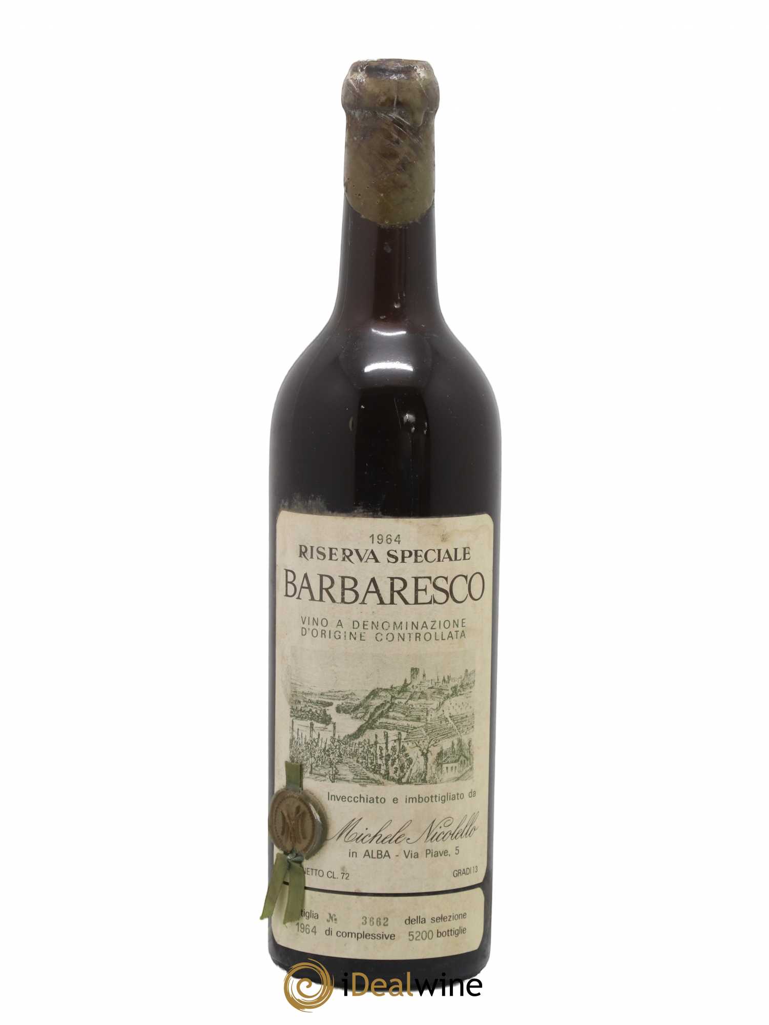 Barbaresco DOCG Riserva Speciale Nicolello 1964 - Lot de 1 bouteille - 0