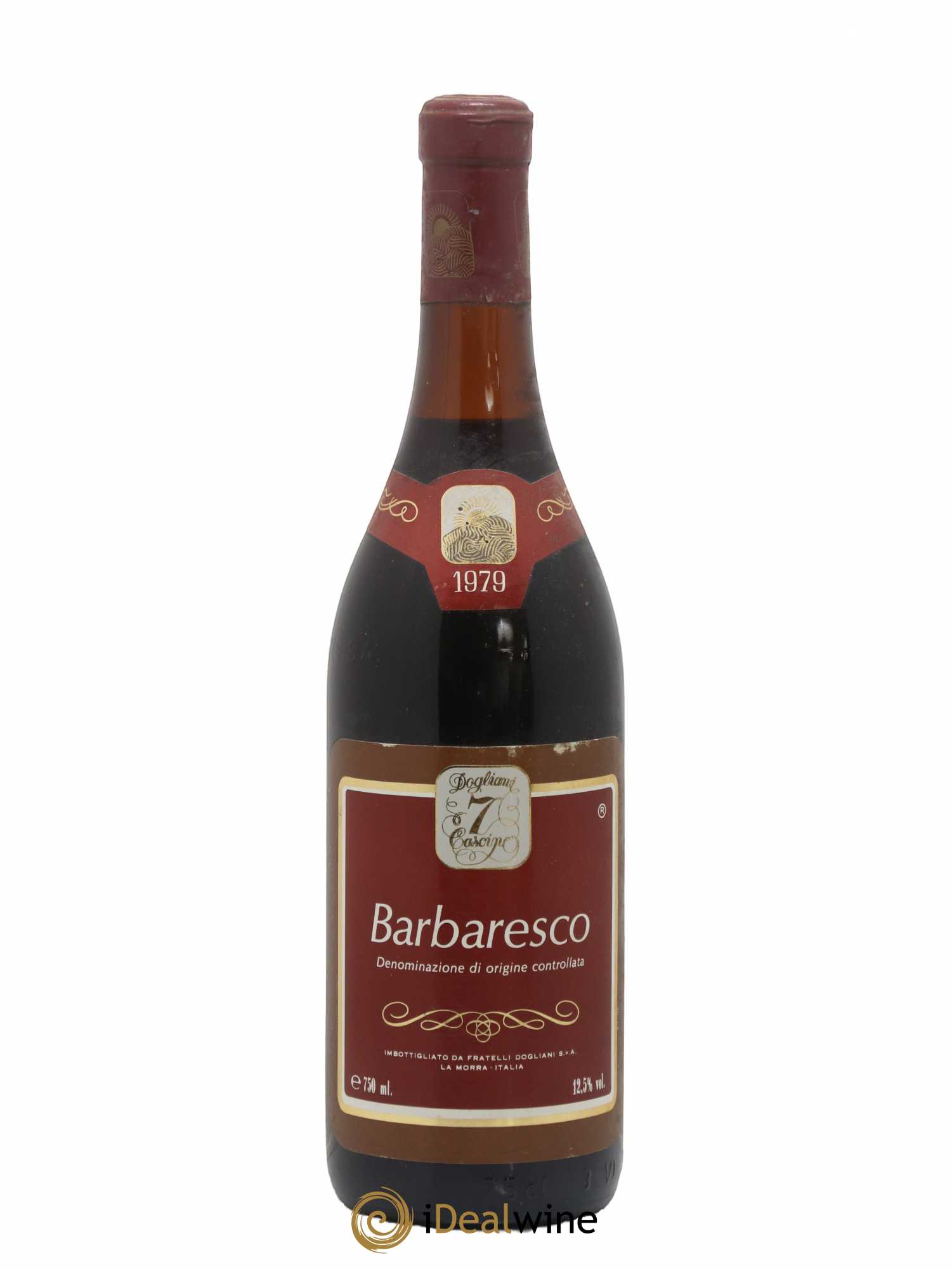 Barbaresco DOCG Dogliani 7 Cascine 1979 - Lot de 1 bouteille - 0