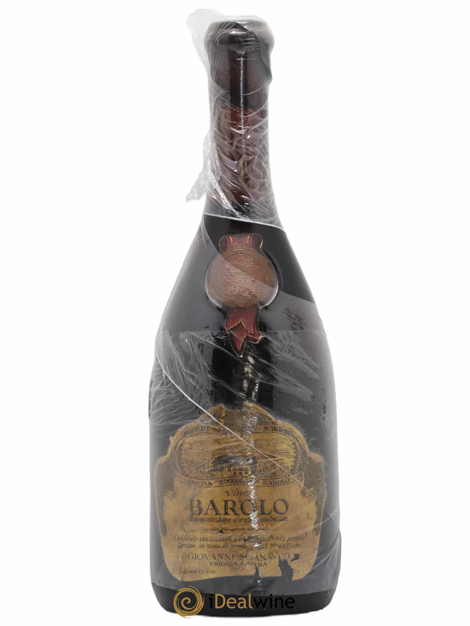 Barolo Riserva Speciale Svanavino 1964 - Lot de 1 bouteille - 0