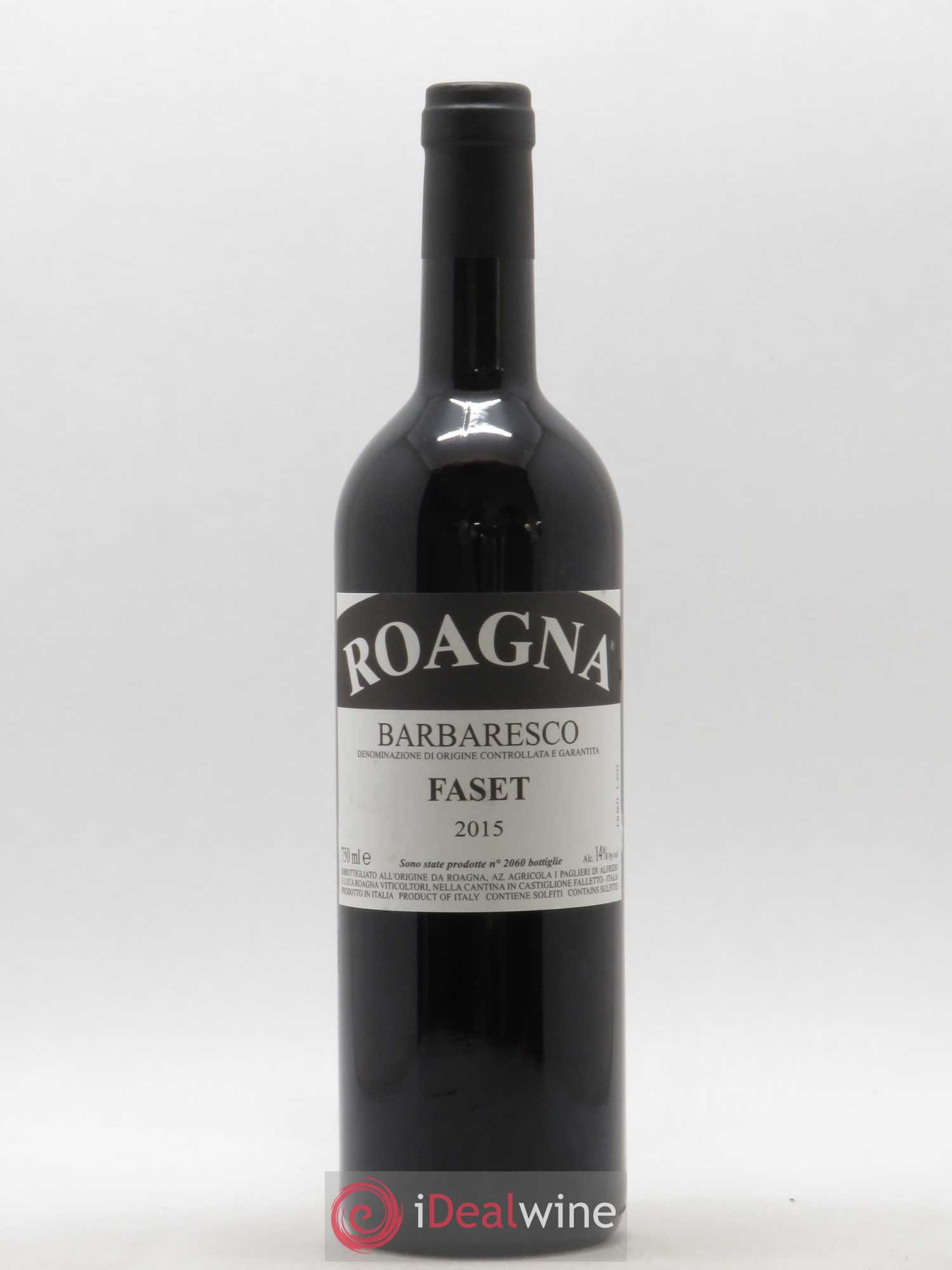 Barbaresco DOCG Faset Roagna 2015 - Lot de 1 bouteille - 0