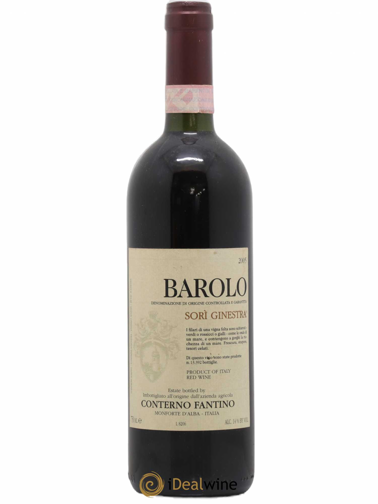 Barolo Sori Ginestra Conterno e Fantino 2005 - Posten von 1 Flasche - 0
