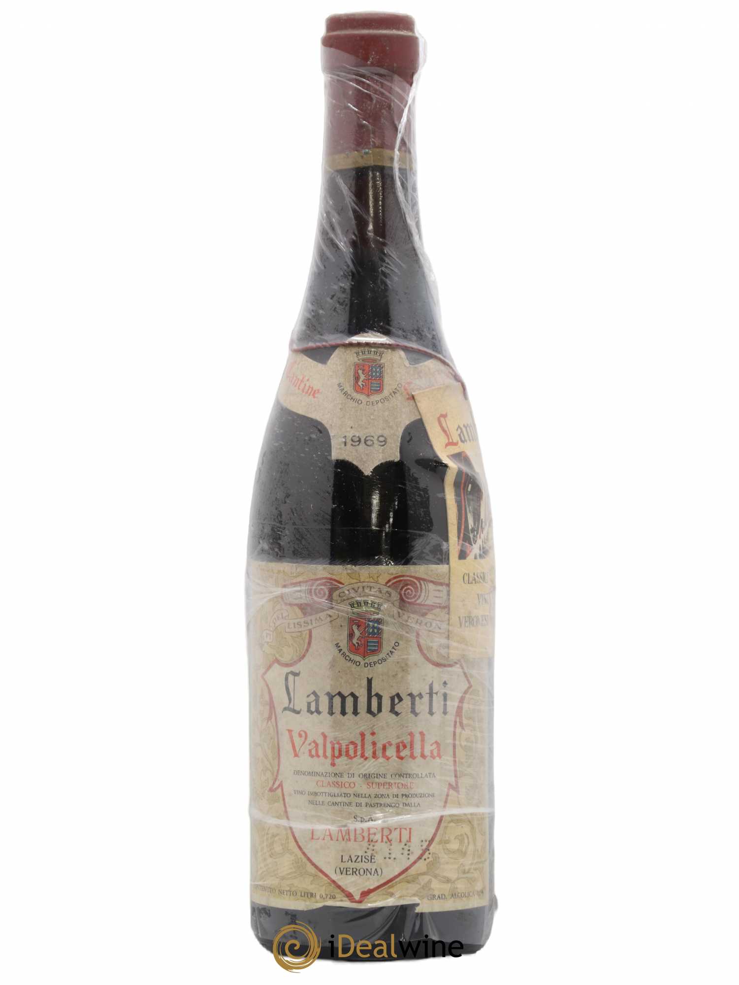 Italie Valpollicella Classico Superiore Lamberti 1969 - Posten von 1 Flasche - 0