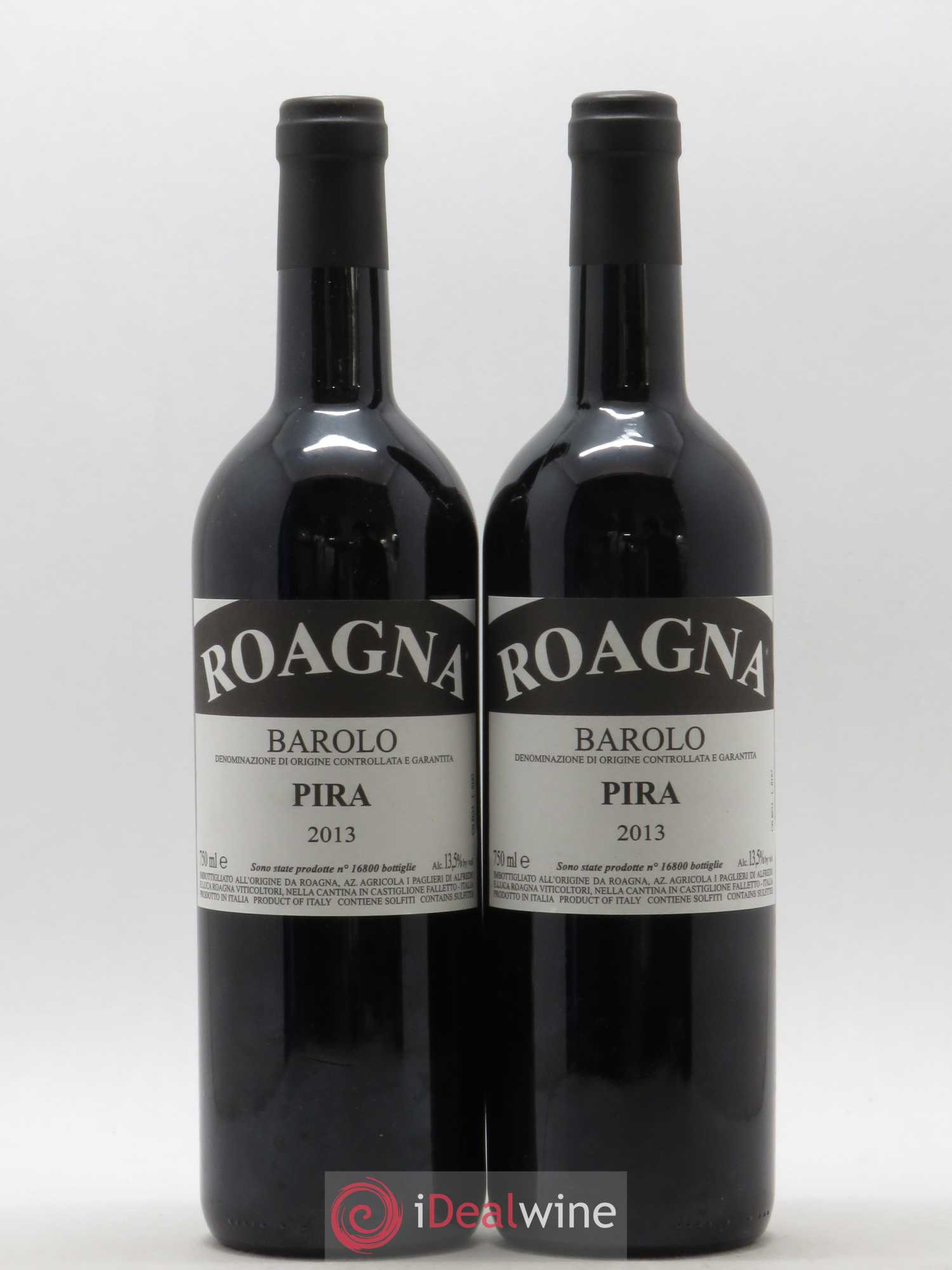 Barolo DOCG Pira Roagna 2013 - Lot de 2 bouteilles - 0