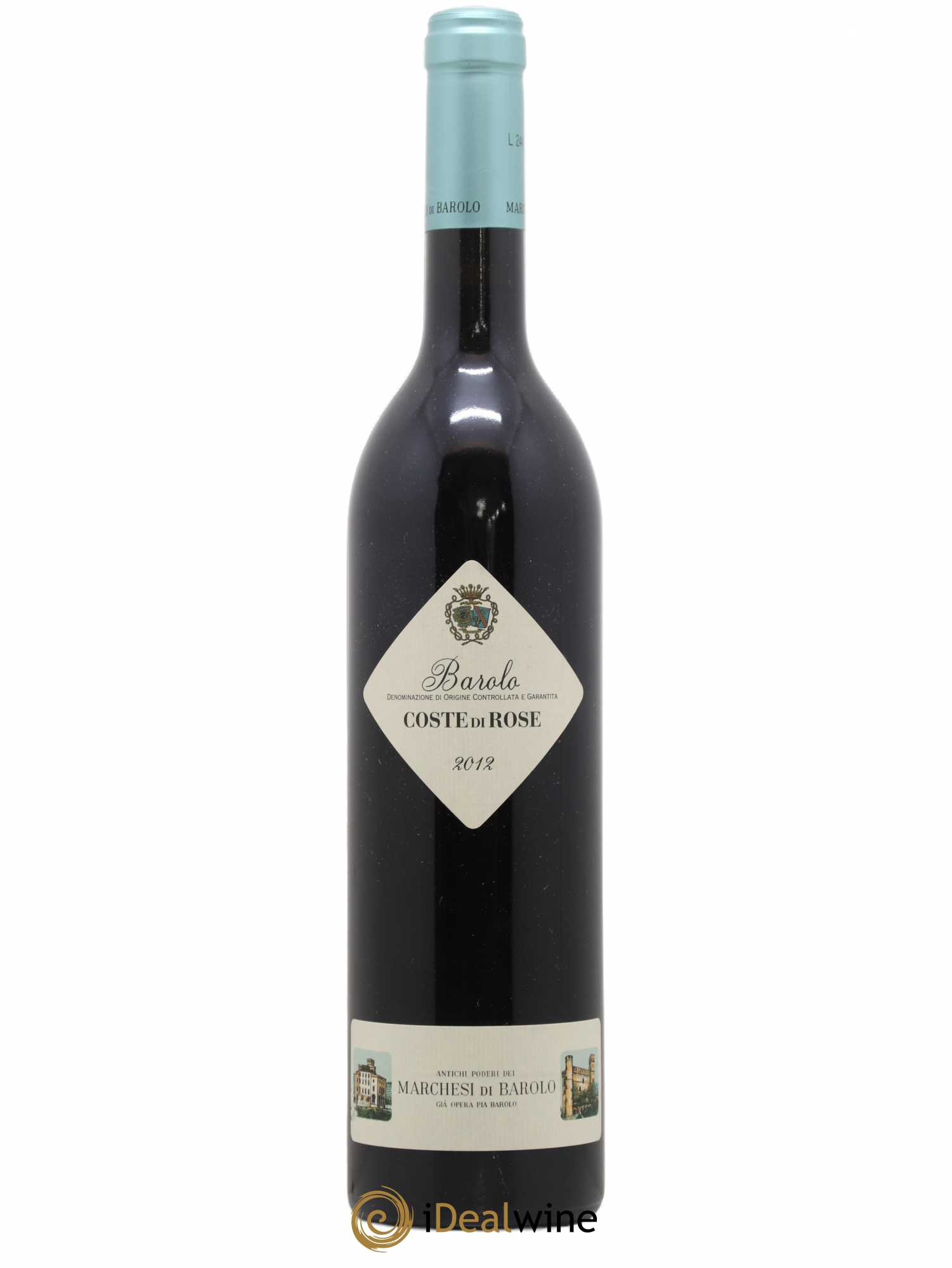 Barolo Costa di Rose Marchesi di Barolo 2012 - Posten von 1 Flasche - 0