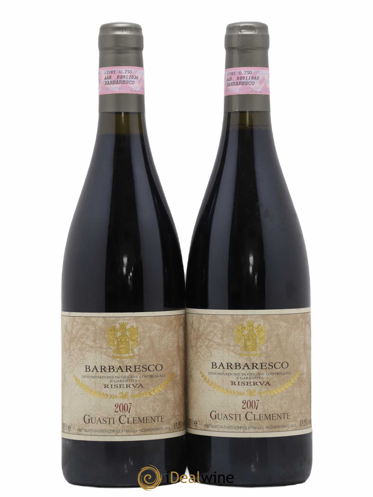 Barbaresco DOCG Riserva Guasti Clemente 2007 - Posten von 2 Flaschen - 0