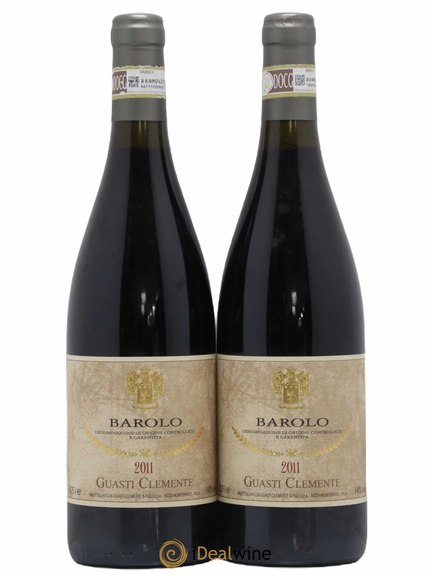 Barolo Guasti Clemente 2011 - Posten von 2 Flaschen - 0