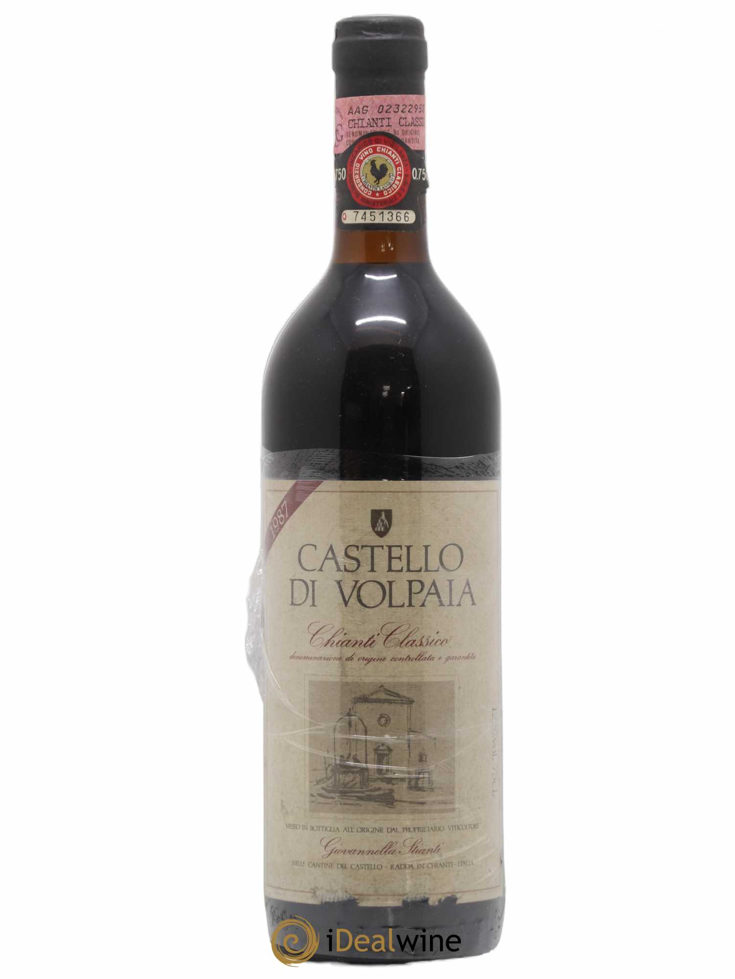 Chianti Classico DOCG 1987 - Posten von 1 Flasche - 0