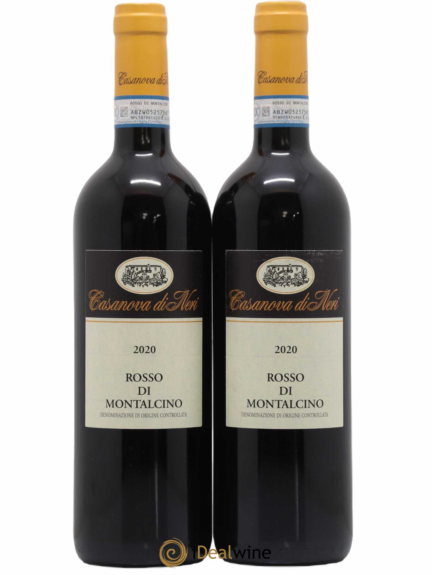 Rosso di Montalcino DOC Casanova di Neri 2020 - Lot de 2 bouteilles - 0