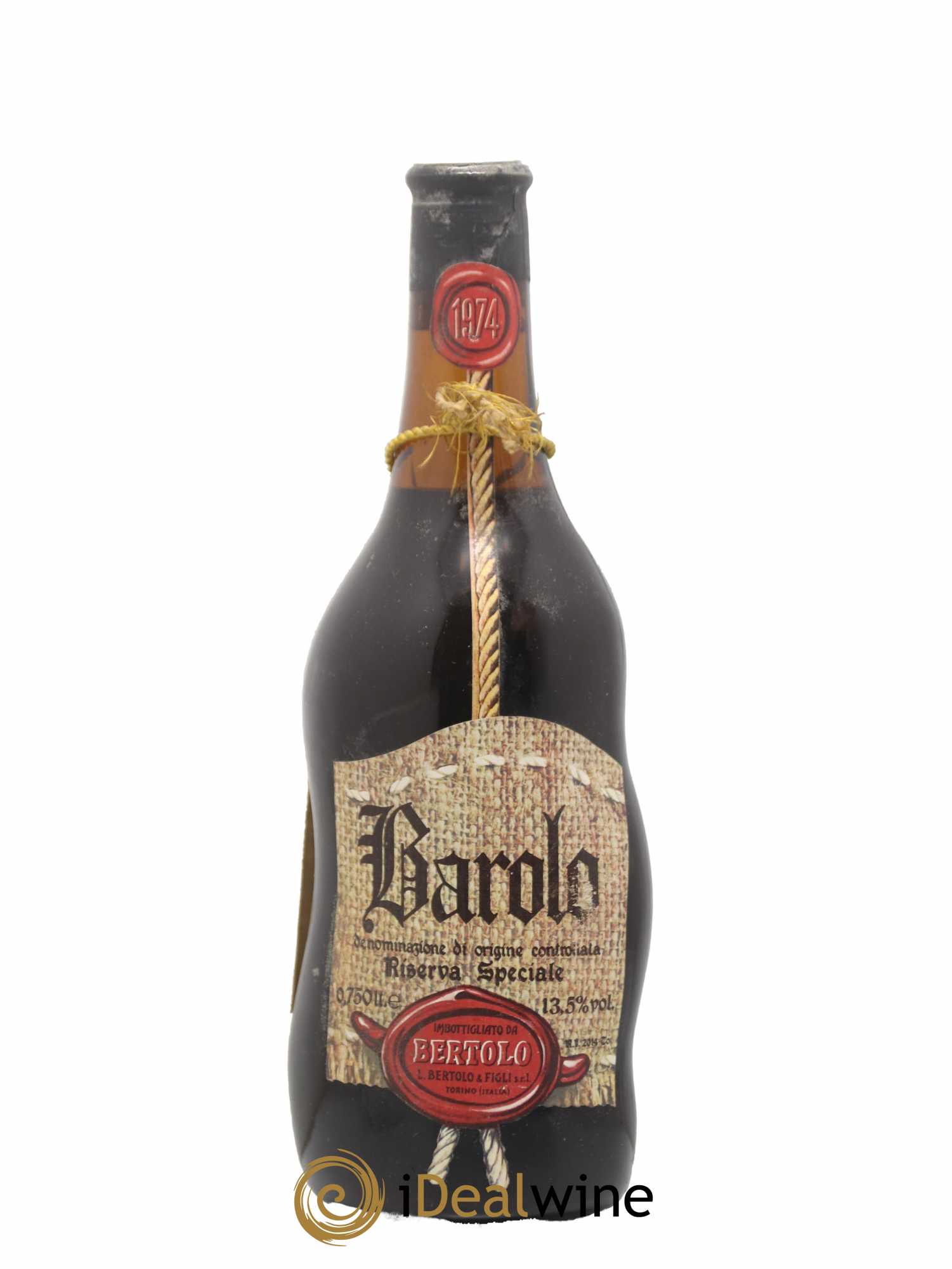 Barolo Riserva Speciale Bertolo 1974 - Lot de 1 bouteille - 0
