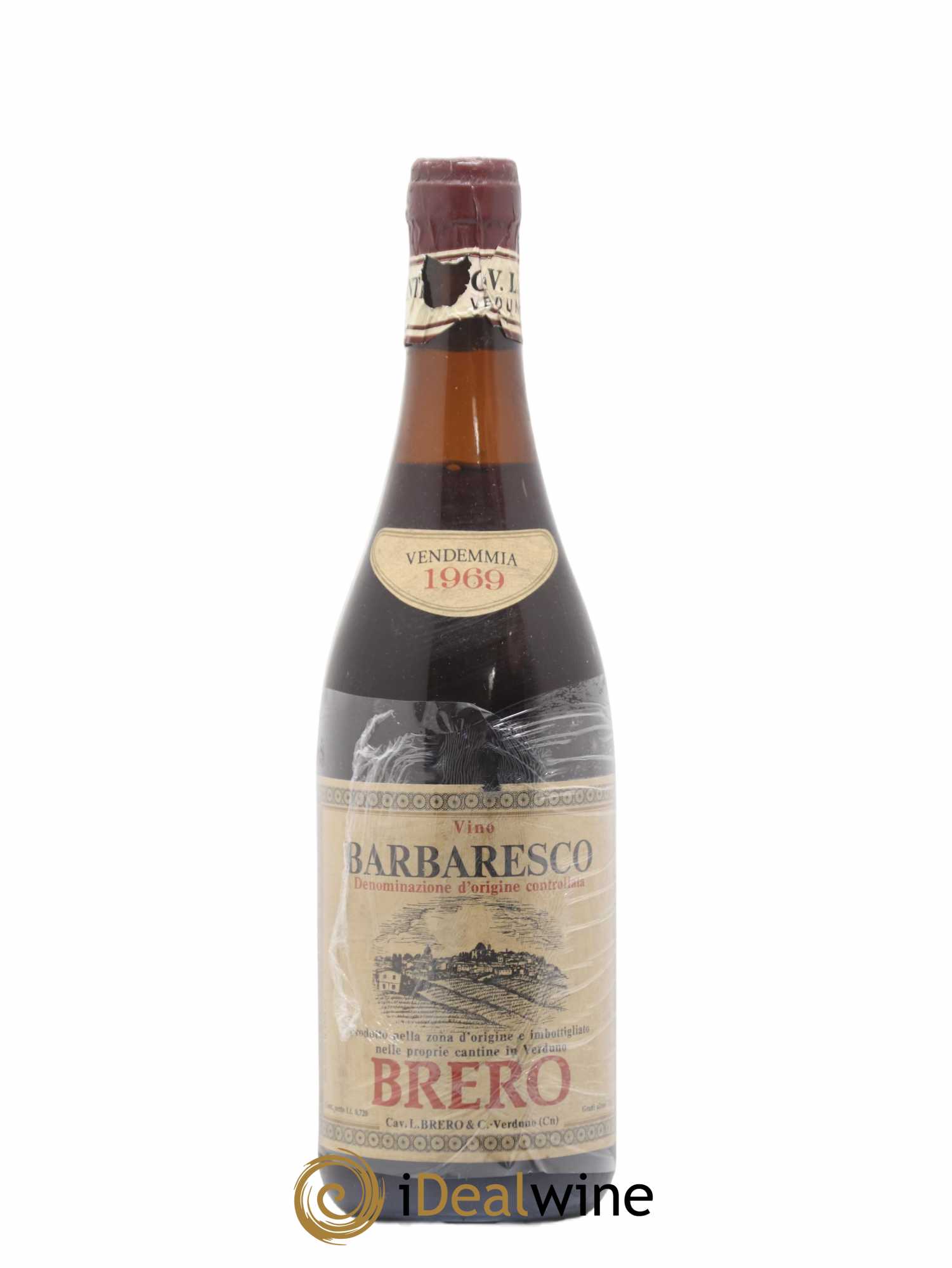 Barbaresco DOCG Brero 1969 - Lot de 1 bouteille - 0