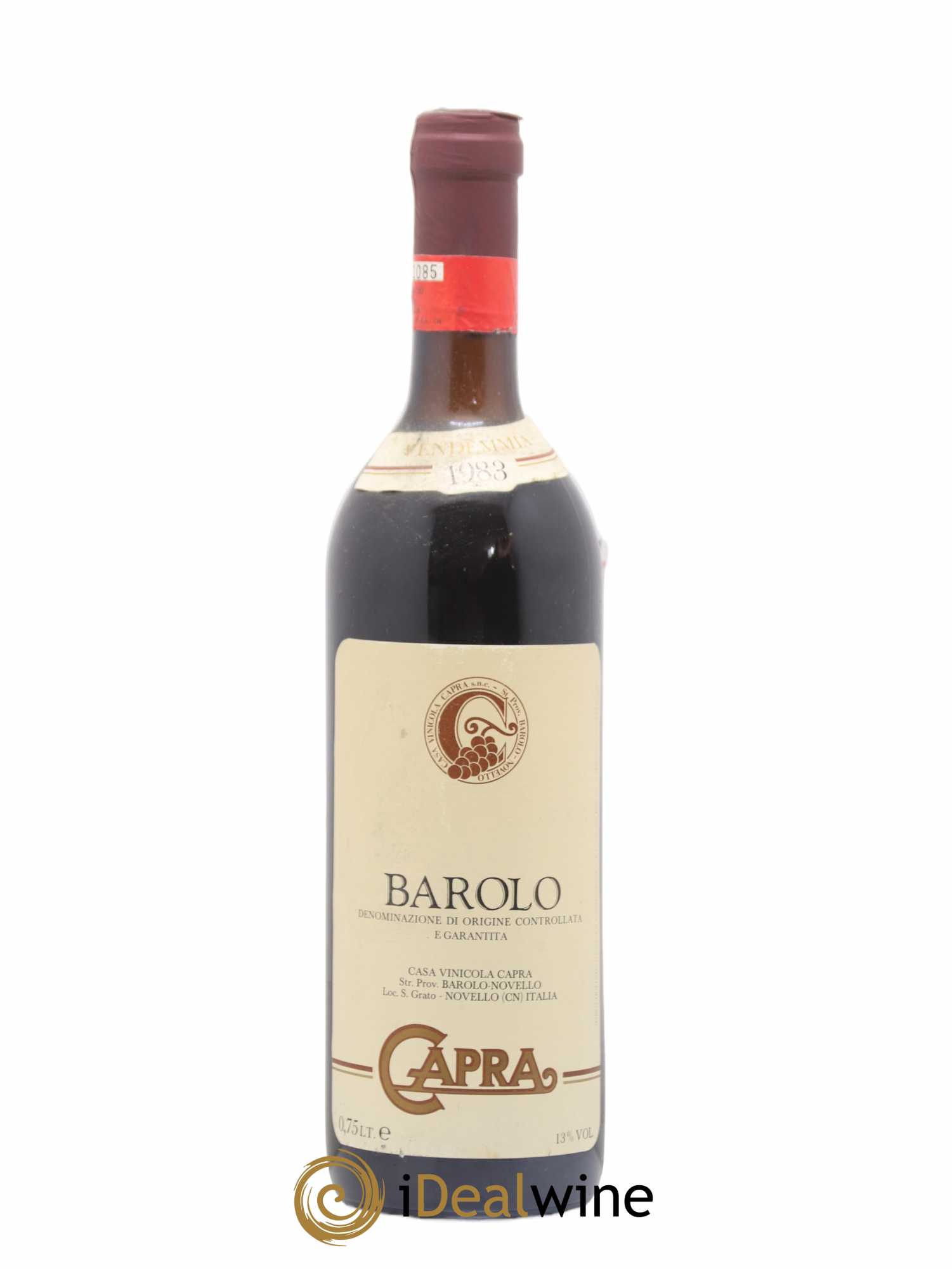 Barolo Capra 1983 - Lot de 1 bouteille - 0