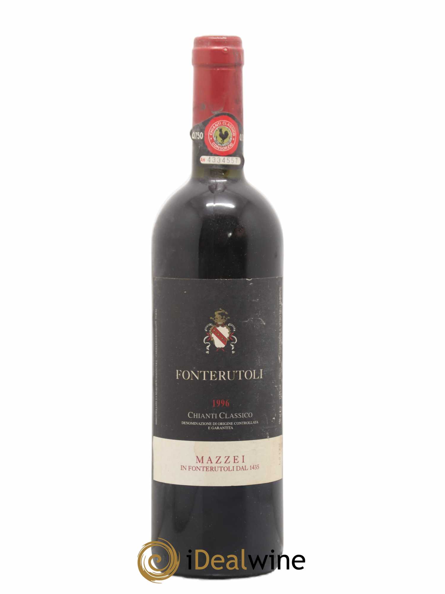 Chianti Classico DOCG Fonterutoli Mazzei 1996 - Posten von 1 Flasche - 0