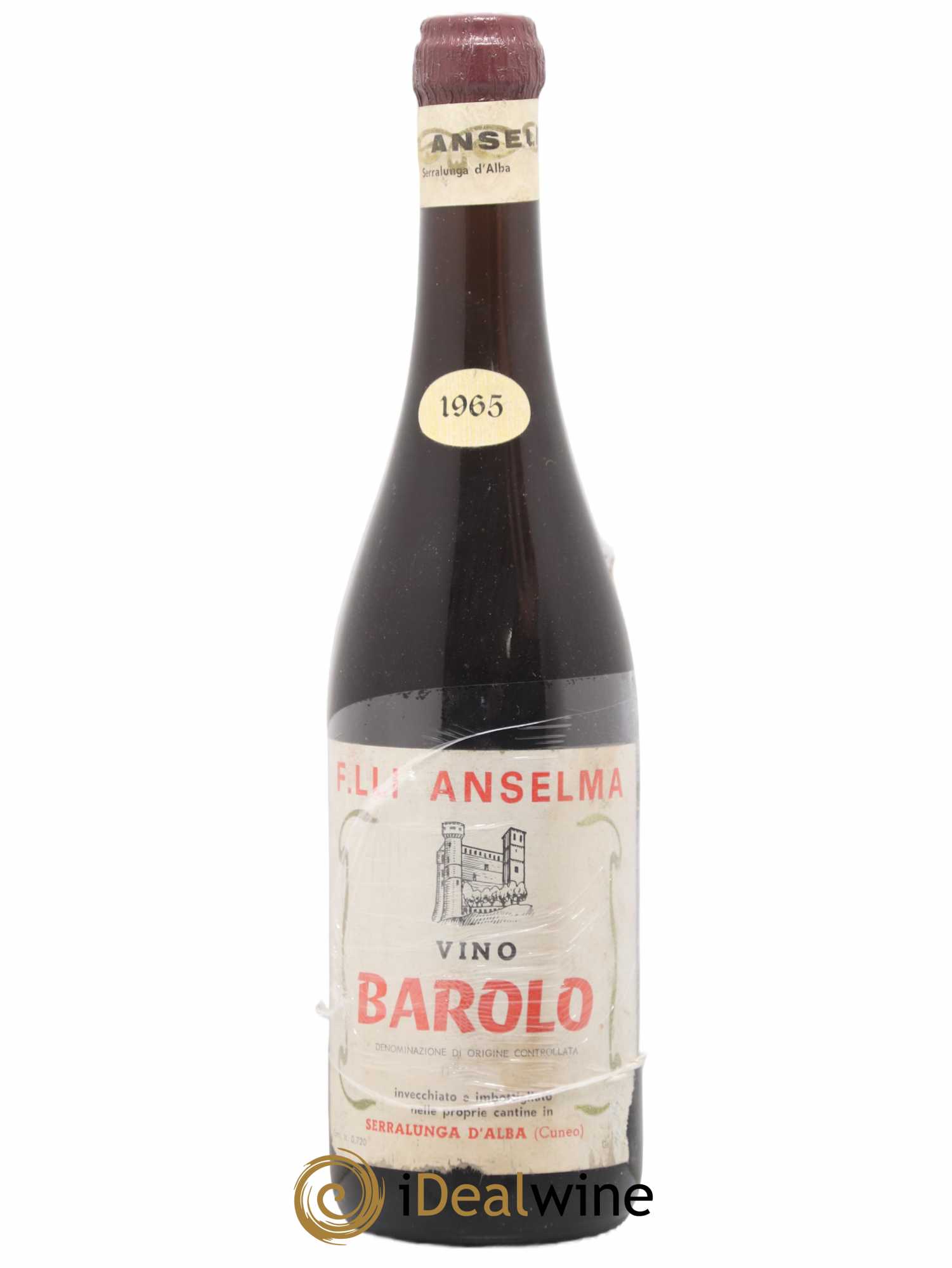 Barolo Flli. Anselma 1965 - Lot de 1 bouteille - 0