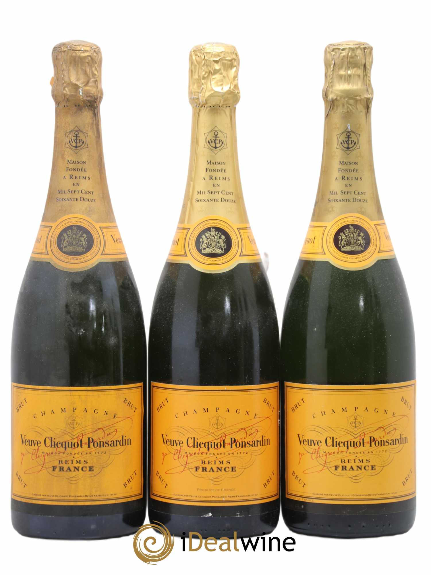 Carte Jaune Brut Veuve Clicquot - Lot de 3 bouteilles - 0