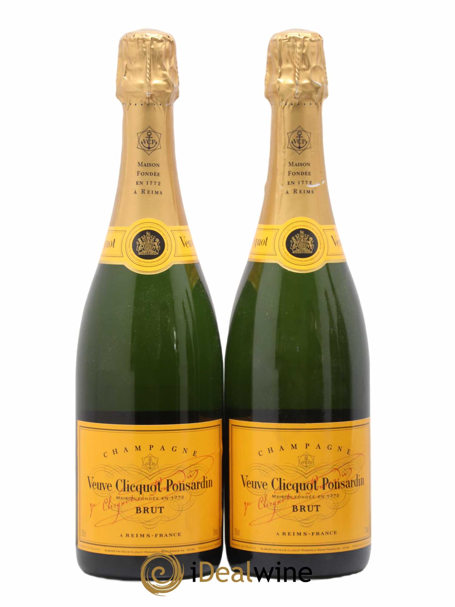 Carte Jaune Brut Veuve Clicquot - Lot de 2 bouteilles - 0