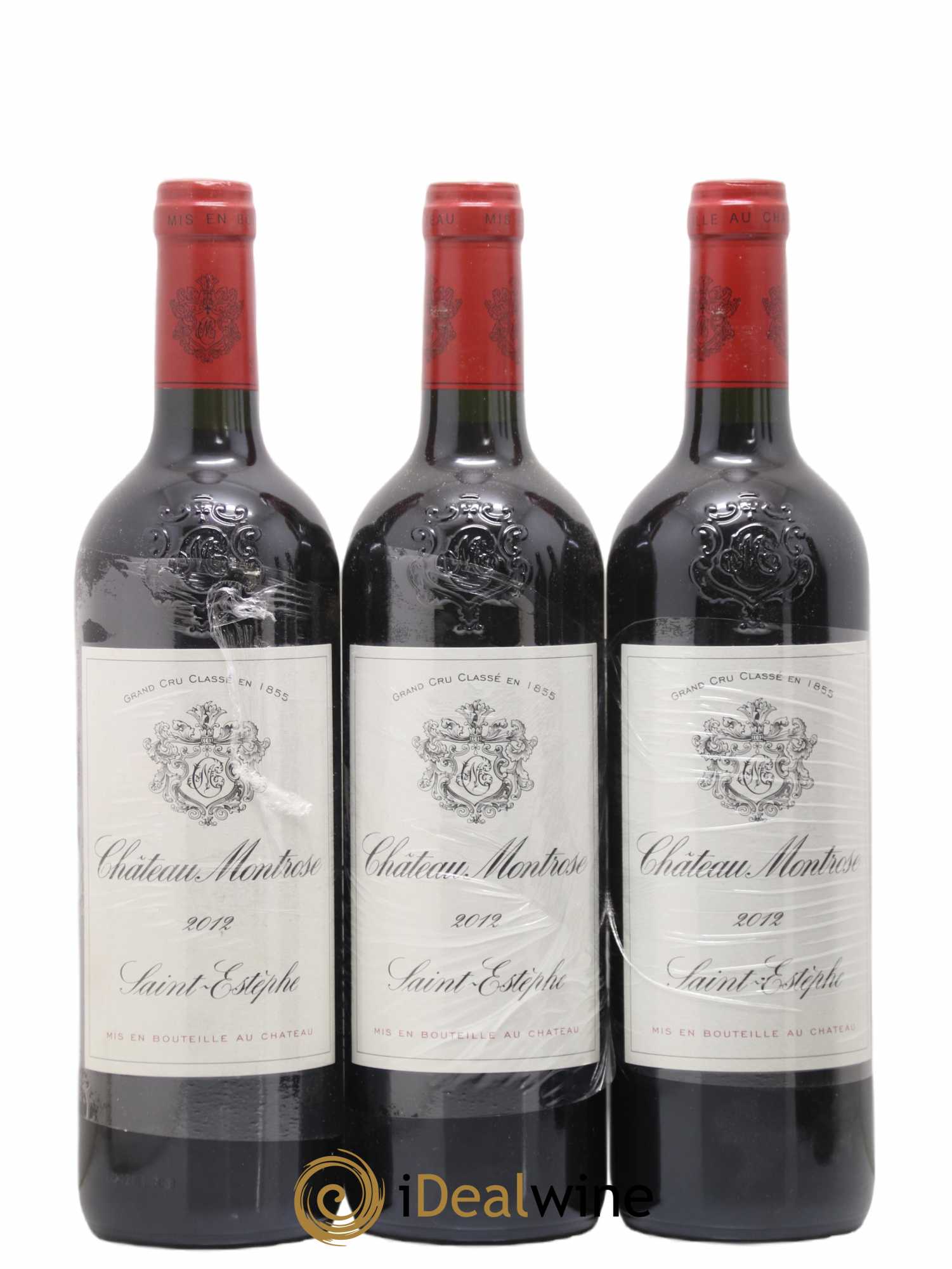 Château Montrose 2ème Grand Cru Classé 2012 - Lot de 3 bouteilles - 0