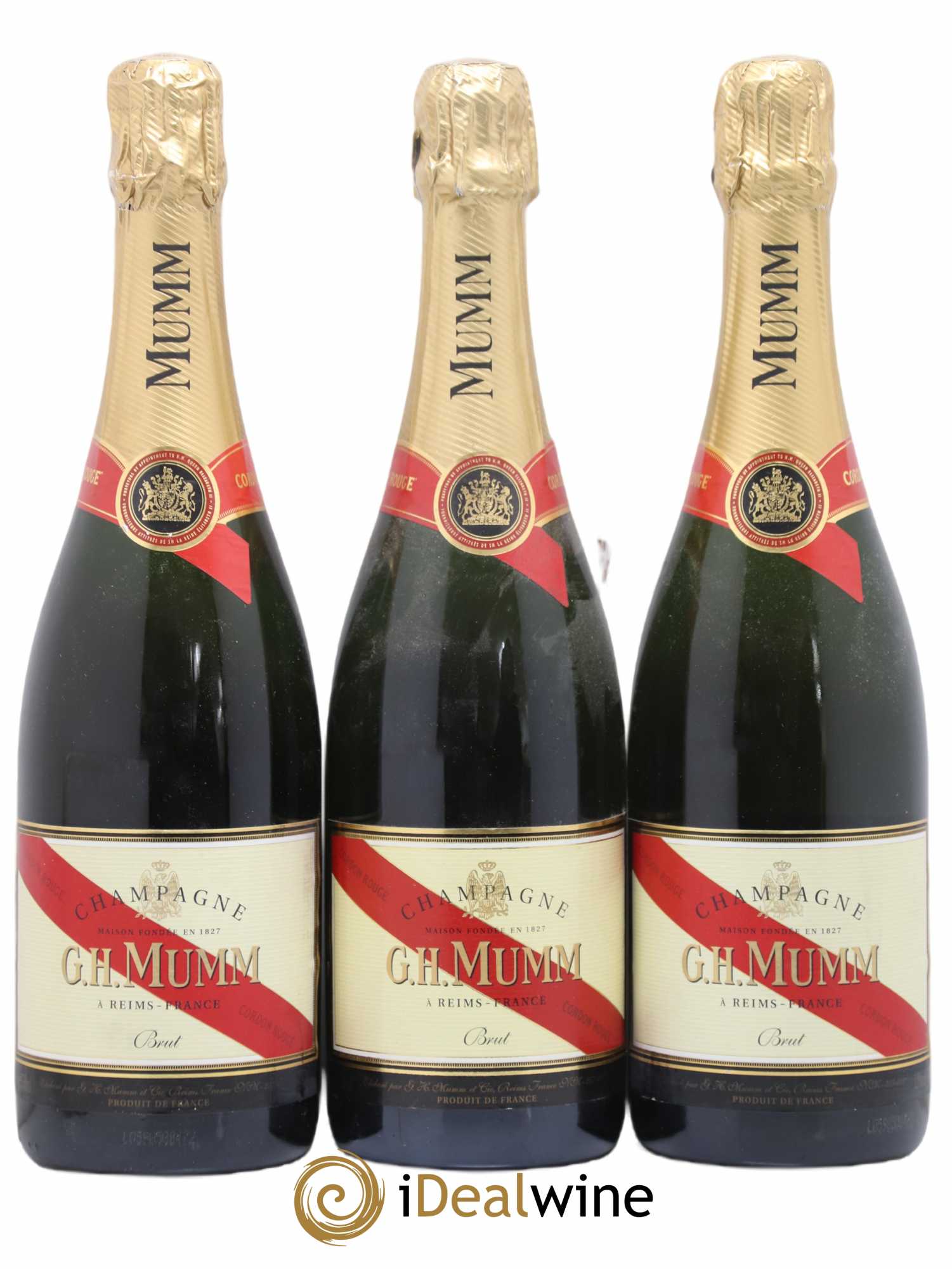 Cordon Rouge Mumm - Lot de 3 bouteilles - 0