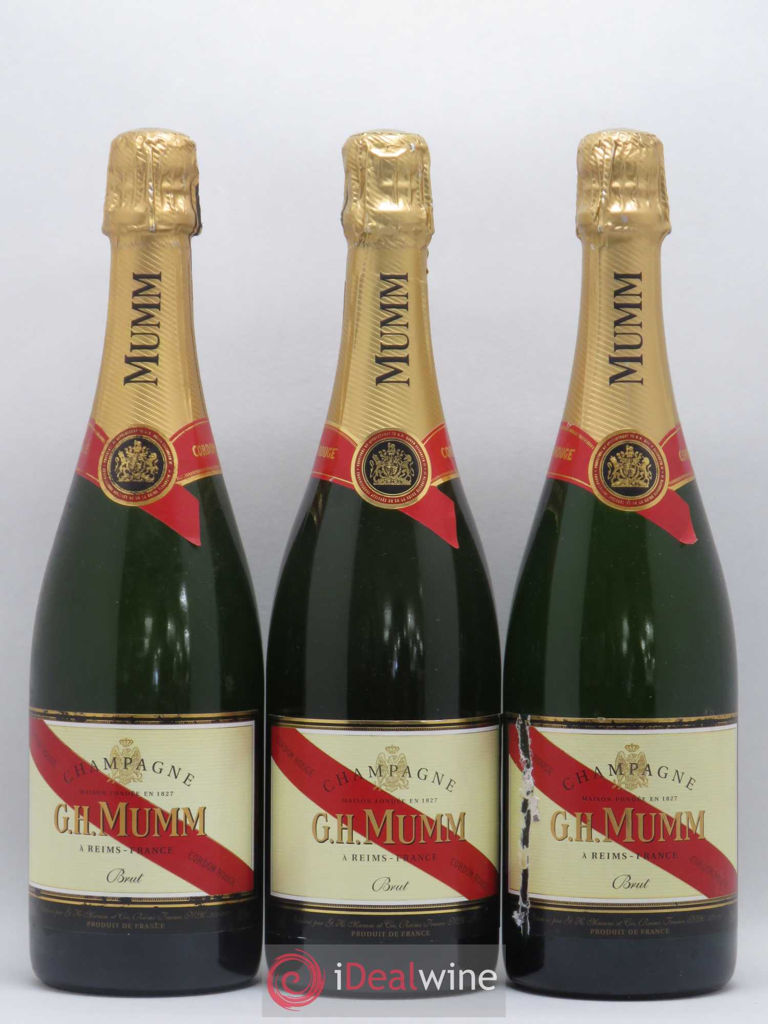 Cordon Rouge Mumm - Posten von 3 Flaschen - 0