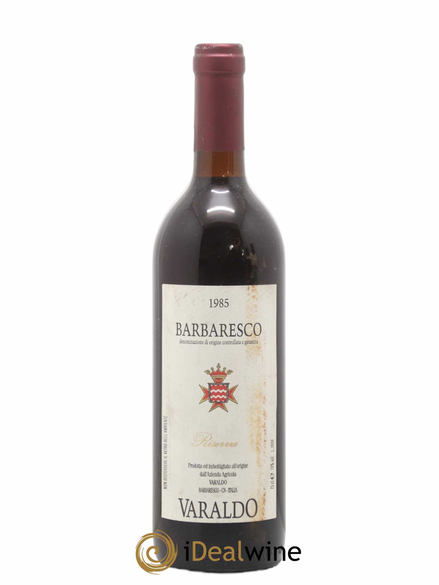 Barbaresco DOCG Riserva Varaldo 1985 - Posten von 1 Flasche - 0