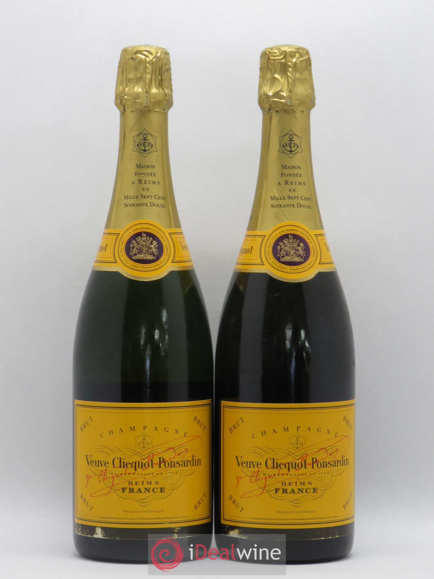 Brut Réserve Veuve Clicquot - Lot de 2 bouteilles - 0