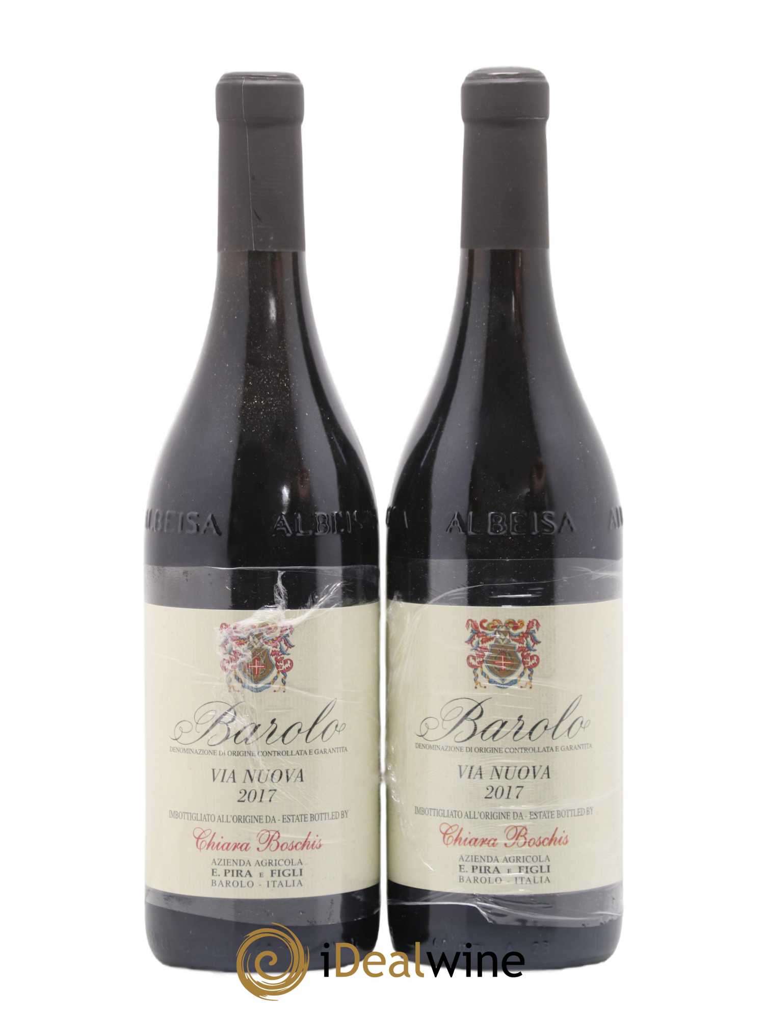 Barolo Via Nuova Chiara Boschis 2017 - Lot de 2 bouteilles - 0