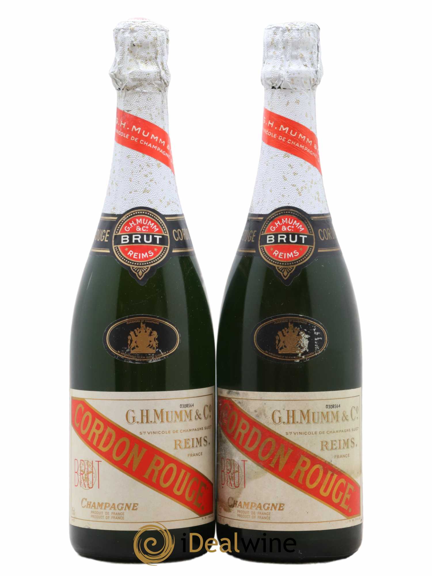 Cordon Rouge Mumm - Lot of 2 bottles - 0