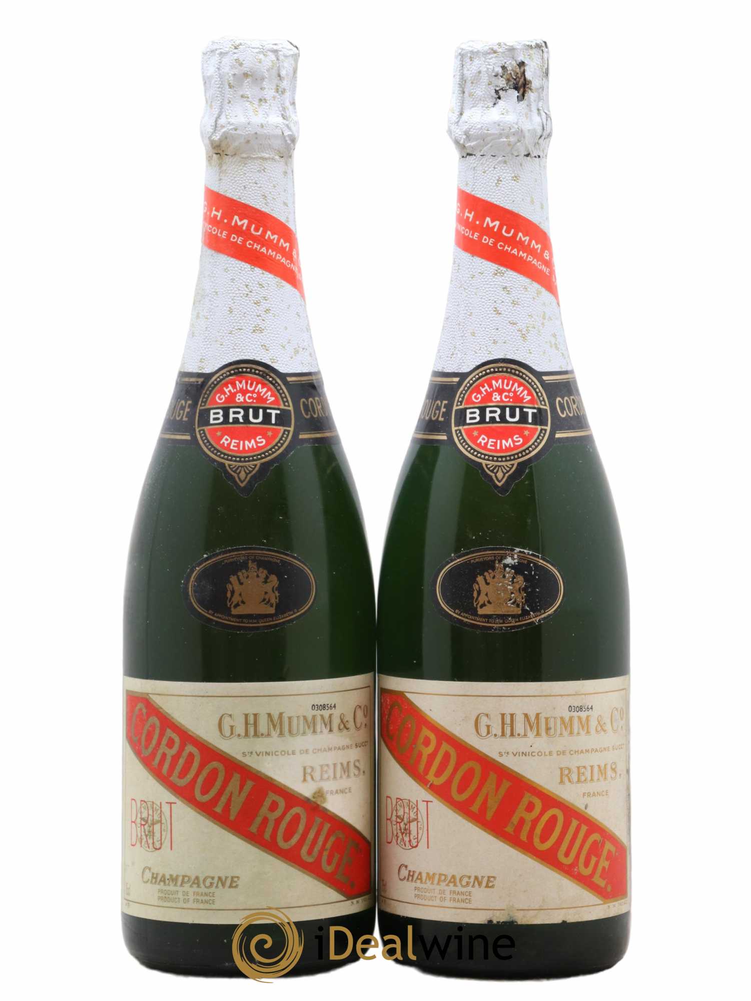 Cordon Rouge Mumm - Lot of 2 bottles - 0