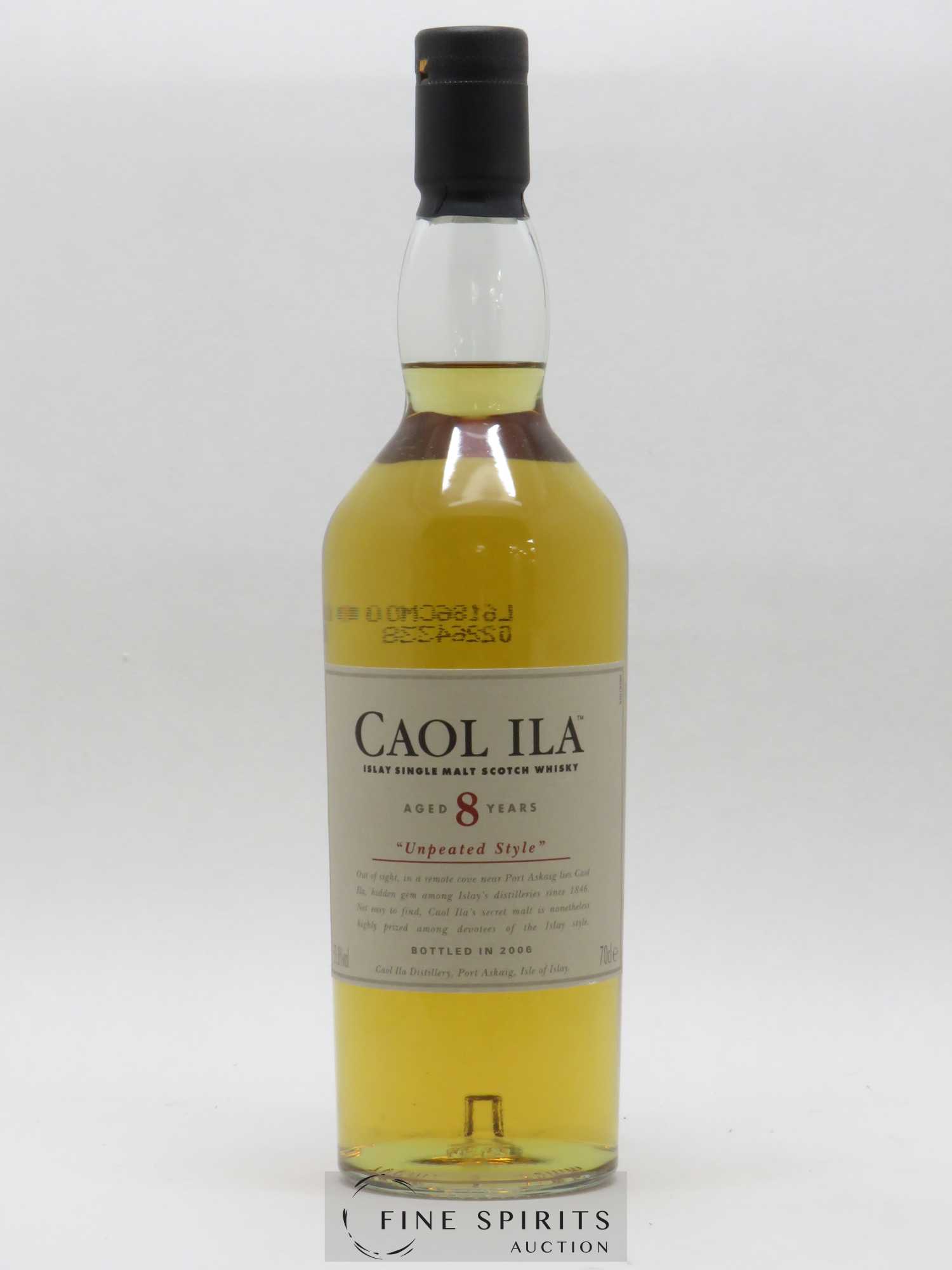 Caol Ila 8 years Of. Unpeated Style bottled in 2006 - Lot of 1 bottle - 1