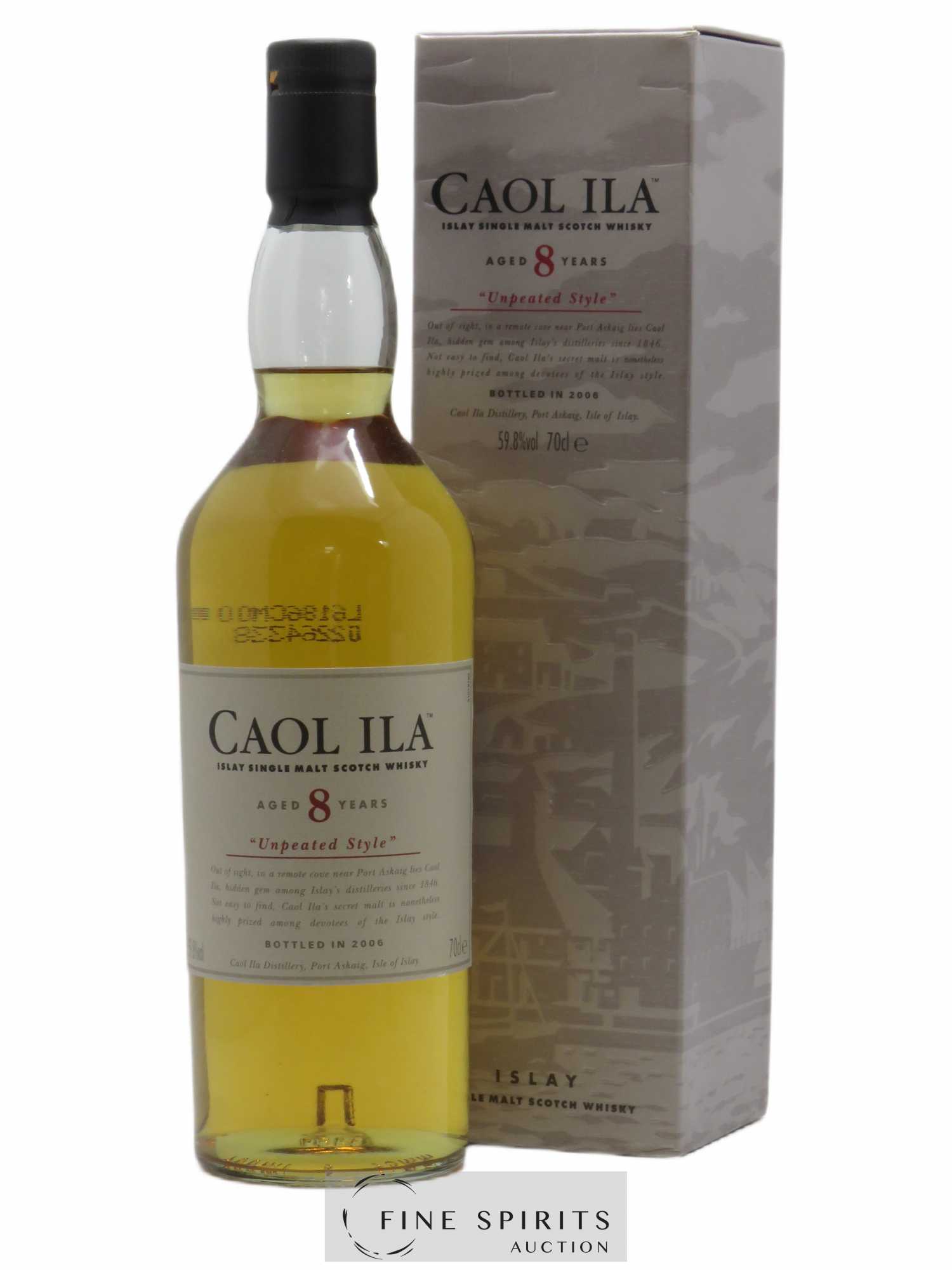 Caol Ila 8 years Of. Unpeated Style bottled in 2006 - Lot of 1 bottle - 0