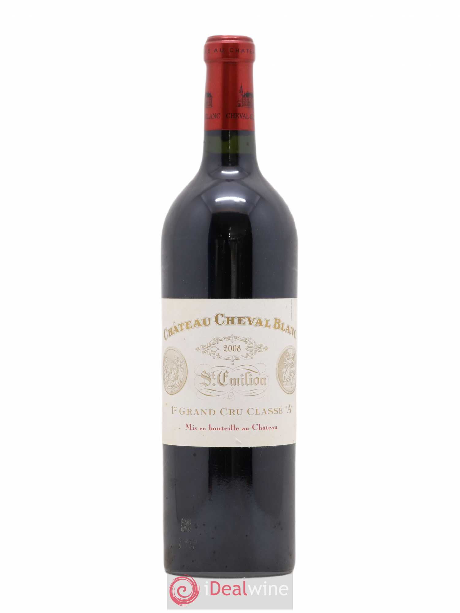 Château Cheval Blanc 1er Grand Cru Classé A 2008 - Lot de 1 bouteille - 0