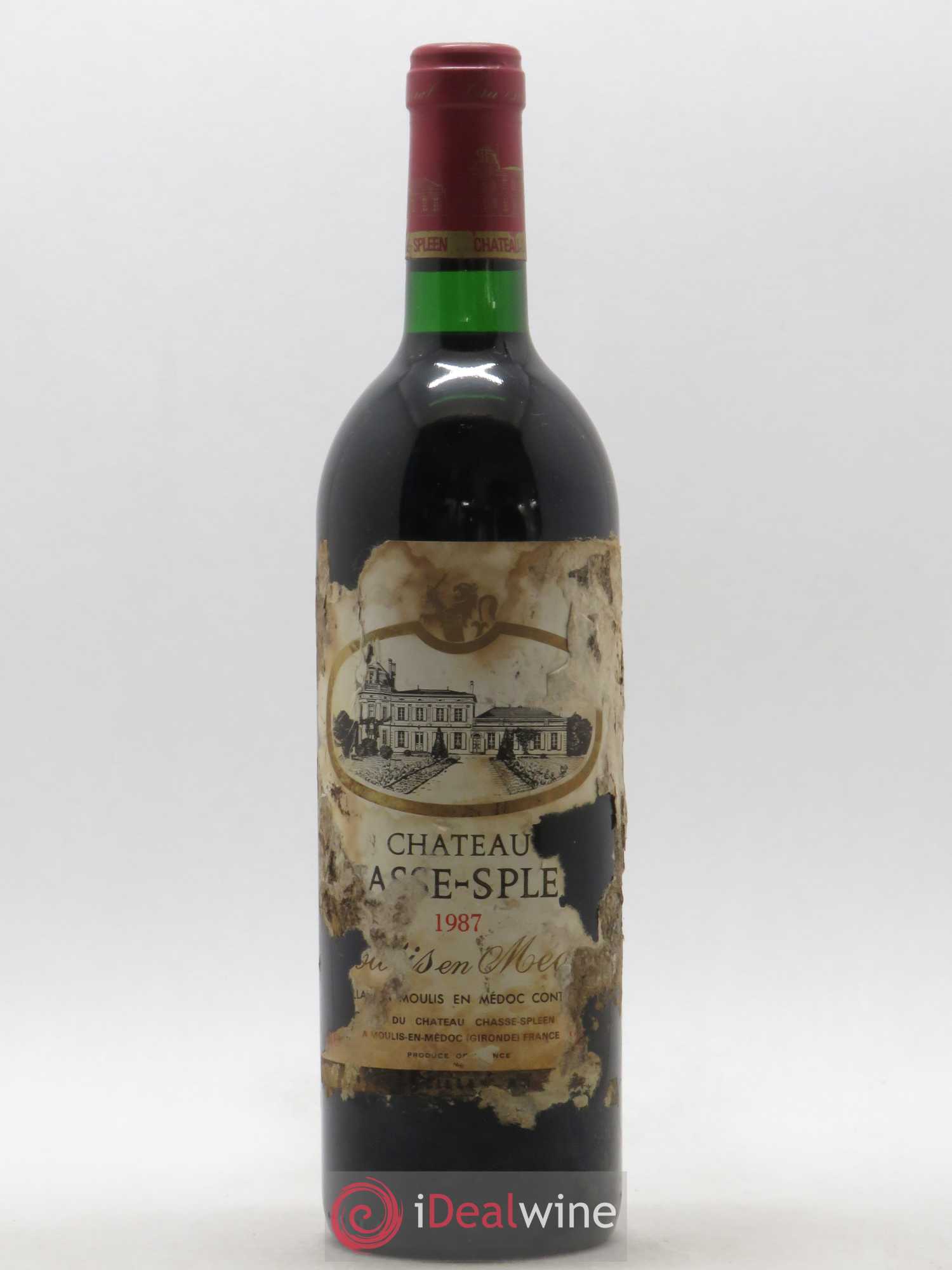 Château Chasse Spleen 1987 - Lot de 1 bouteille - 0