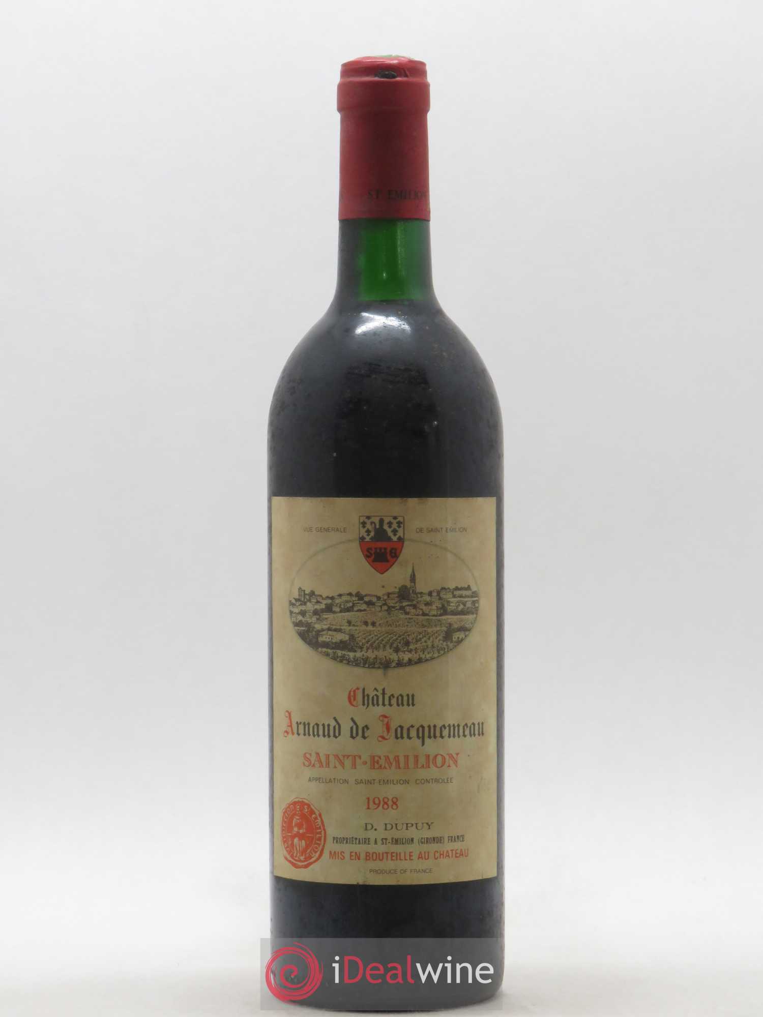 Saint-Émilion Chateau Arnaud de Jacquemeau 1988 - Lot of 1 bottle - 0