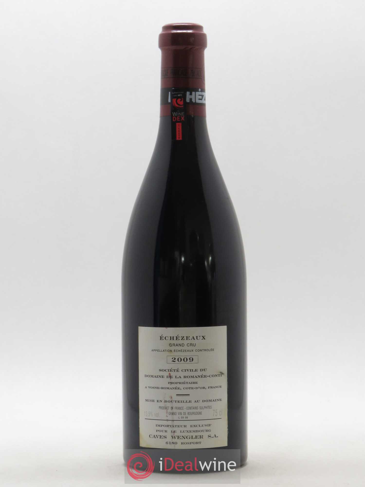 Echezeaux Grand Cru Domaine de la Romanée-Conti 2009 - Lot de 1 bouteille - 1
