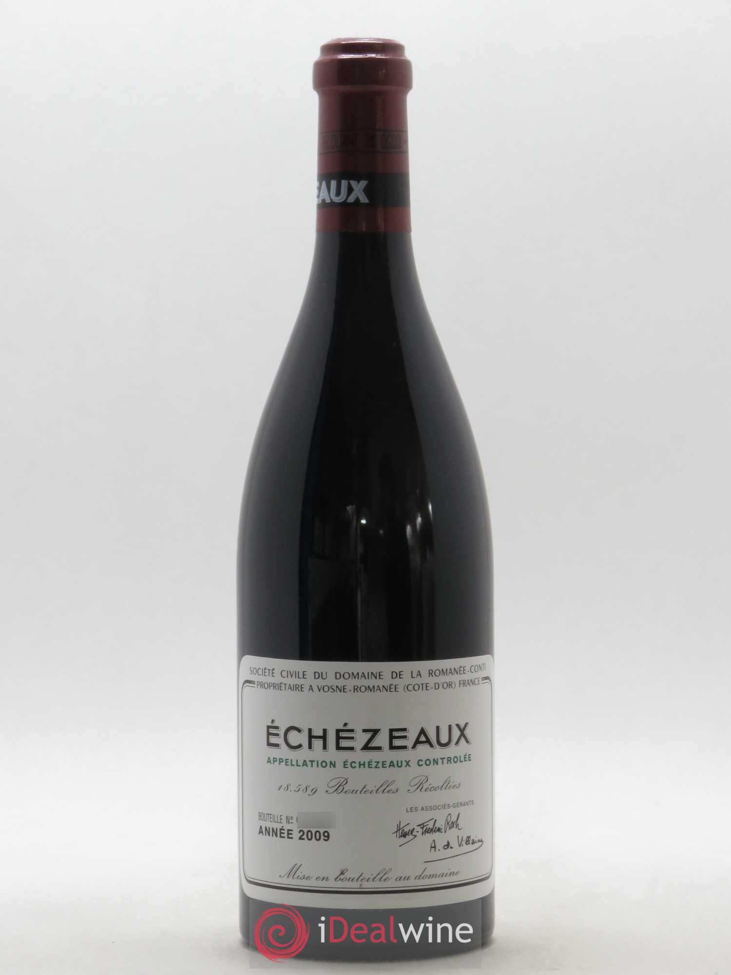 Echezeaux Grand Cru Domaine de la Romanée-Conti 2009 - Lot de 1 bouteille - 0