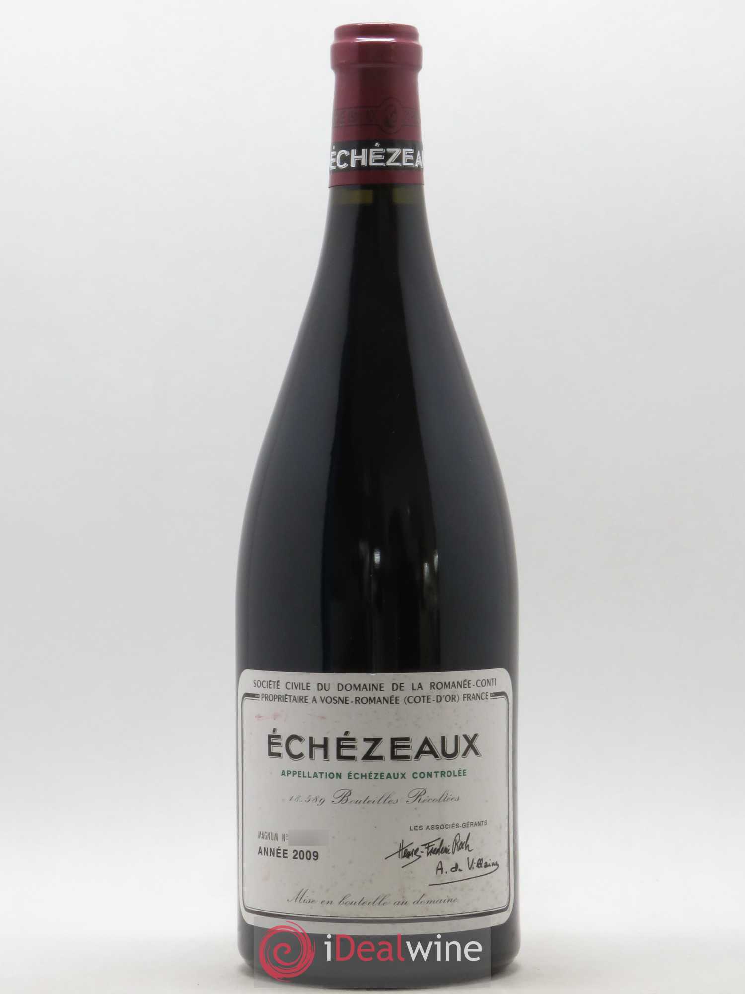 Echezeaux Grand Cru Domaine de la Romanée-Conti 2009 - Lot de 1 magnum - 0