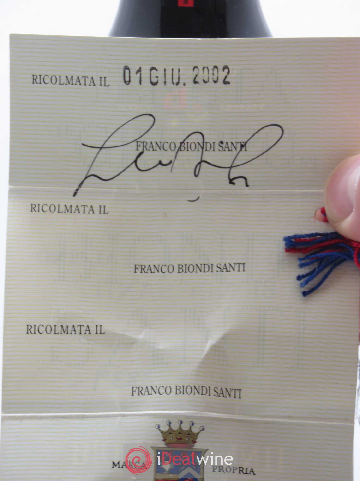 Brunello di Montalcino DOCG Riserva Biondi-Santi Tenuta Greppo 1955 - Lot of 1 bottle - 3