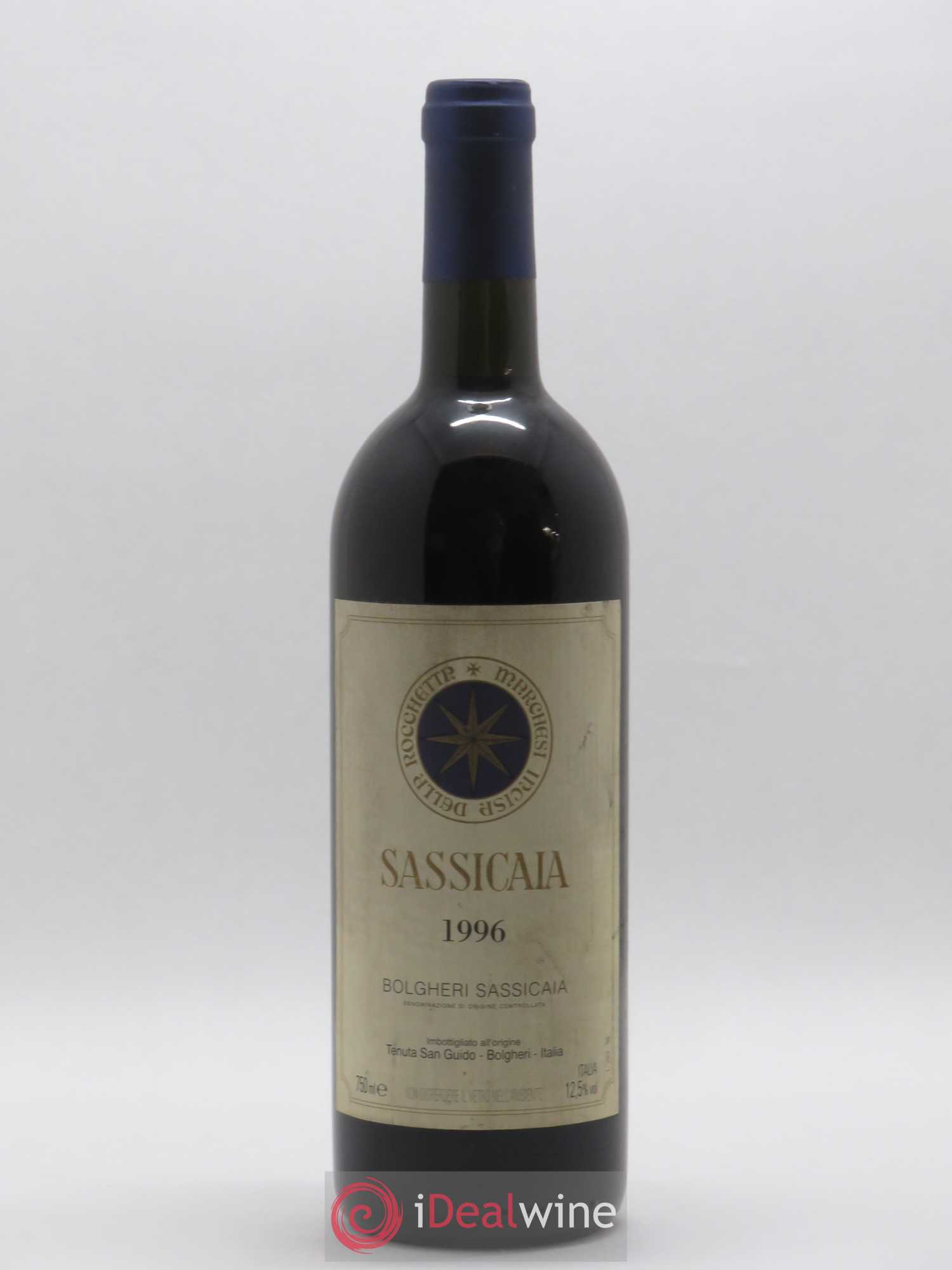 Bolgheri DOC Sassicaia Tenuta San Guido 1996 - Lot de 1 bouteille - 0