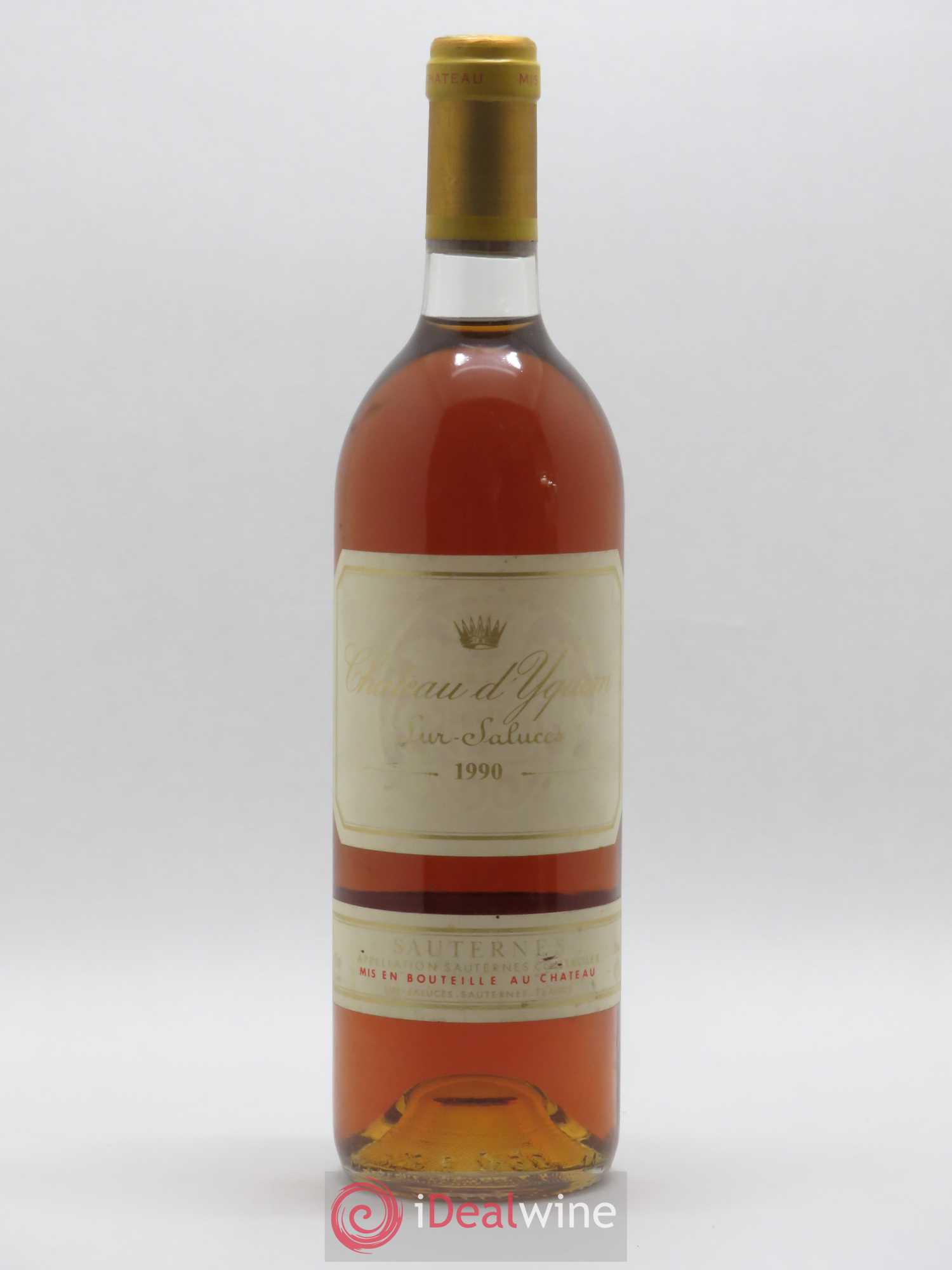 Château d' Yquem 1er Cru Classé Supérieur 1990 - Lotto di 1 bottiglia - 0