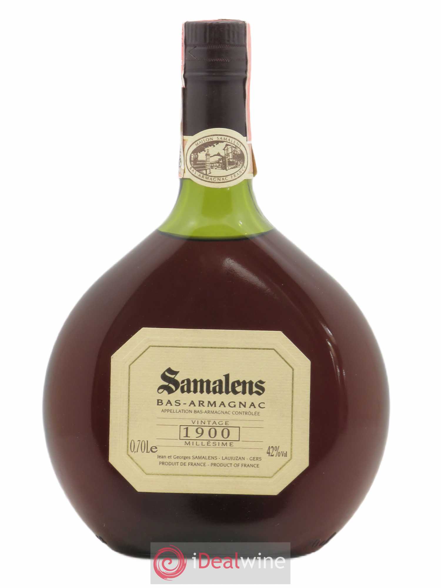 Bas-Armagnac Samalens Vintage 1900 - Posten von 1 Flasche - 0