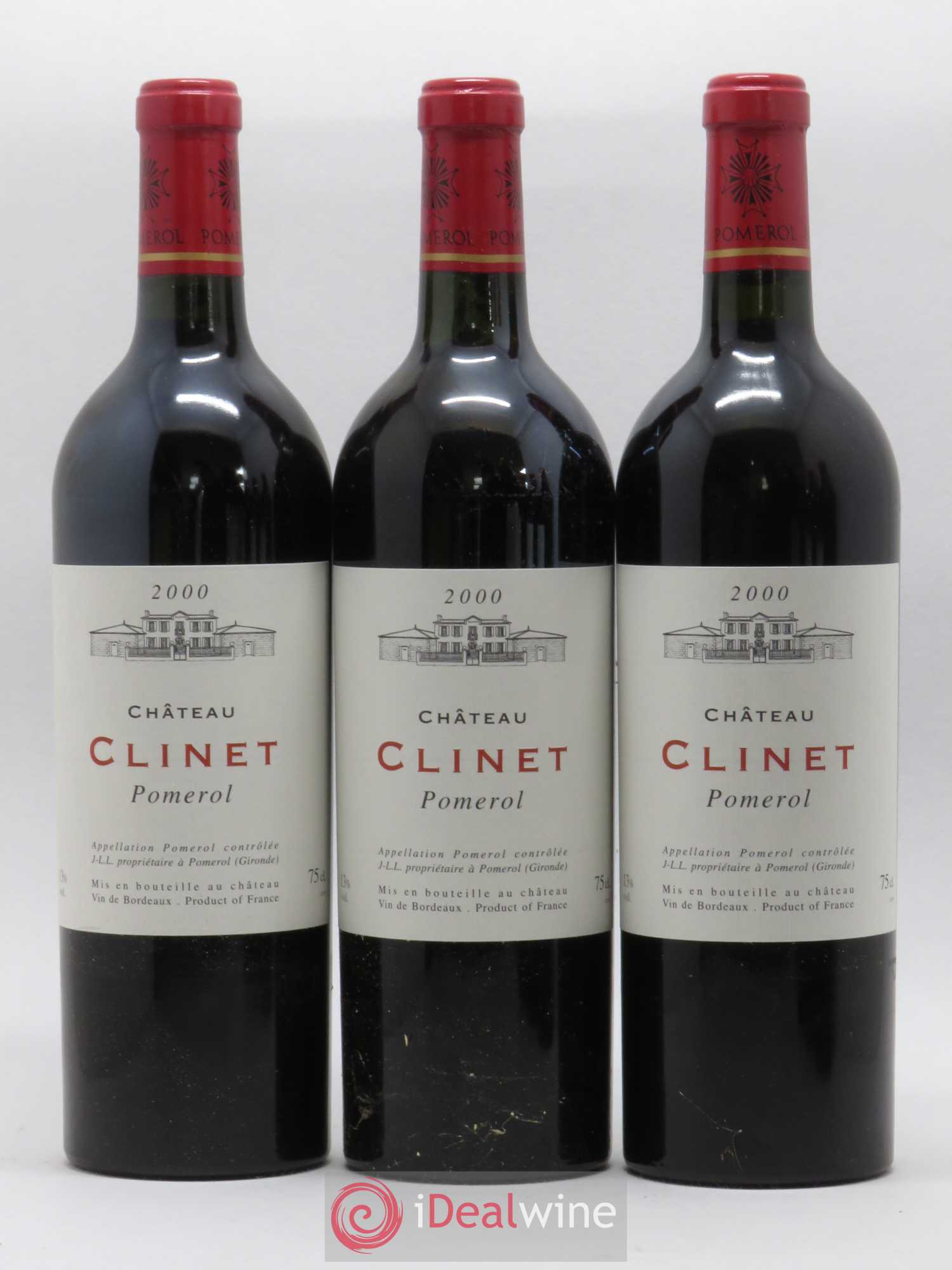 Château Clinet 2000 - Lot de 6 bouteilles - 1