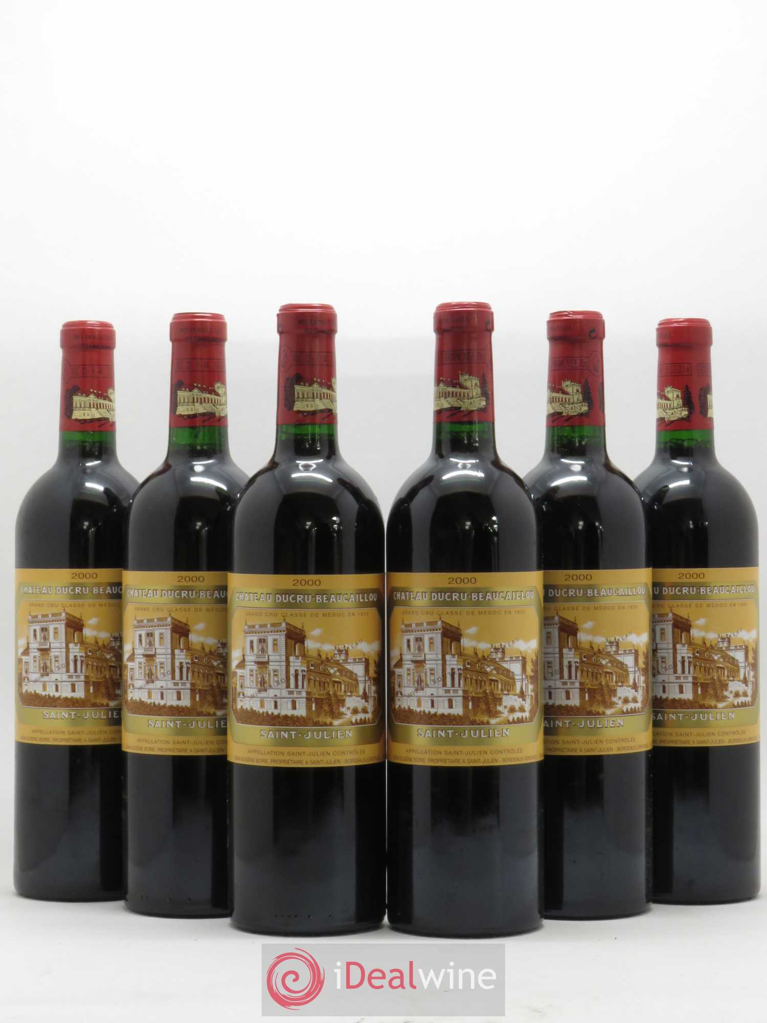 Château Ducru Beaucaillou 2ème Grand Cru Classé 2000 - Lot de 6 bouteilles - 0