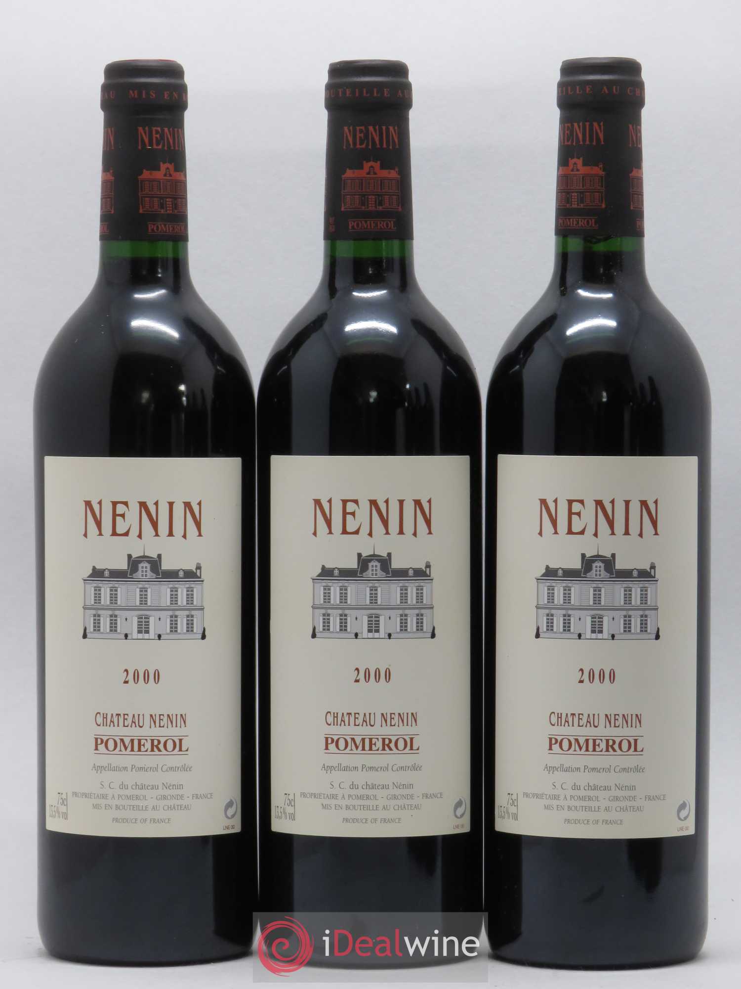 Château Nenin 2000 - Lot de 6 bouteilles - 1