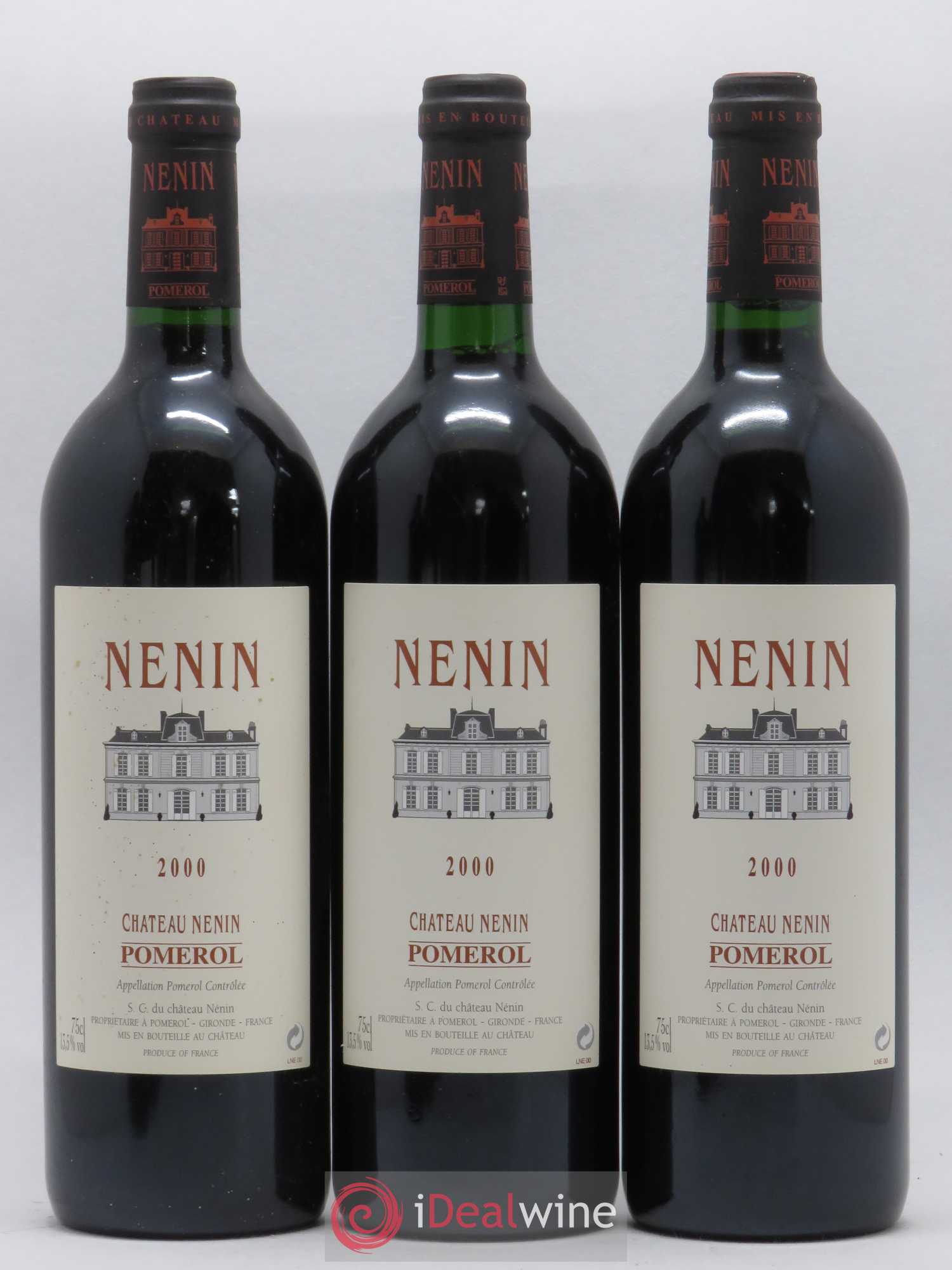 Château Nenin 2000 - Lot de 6 bouteilles - 2